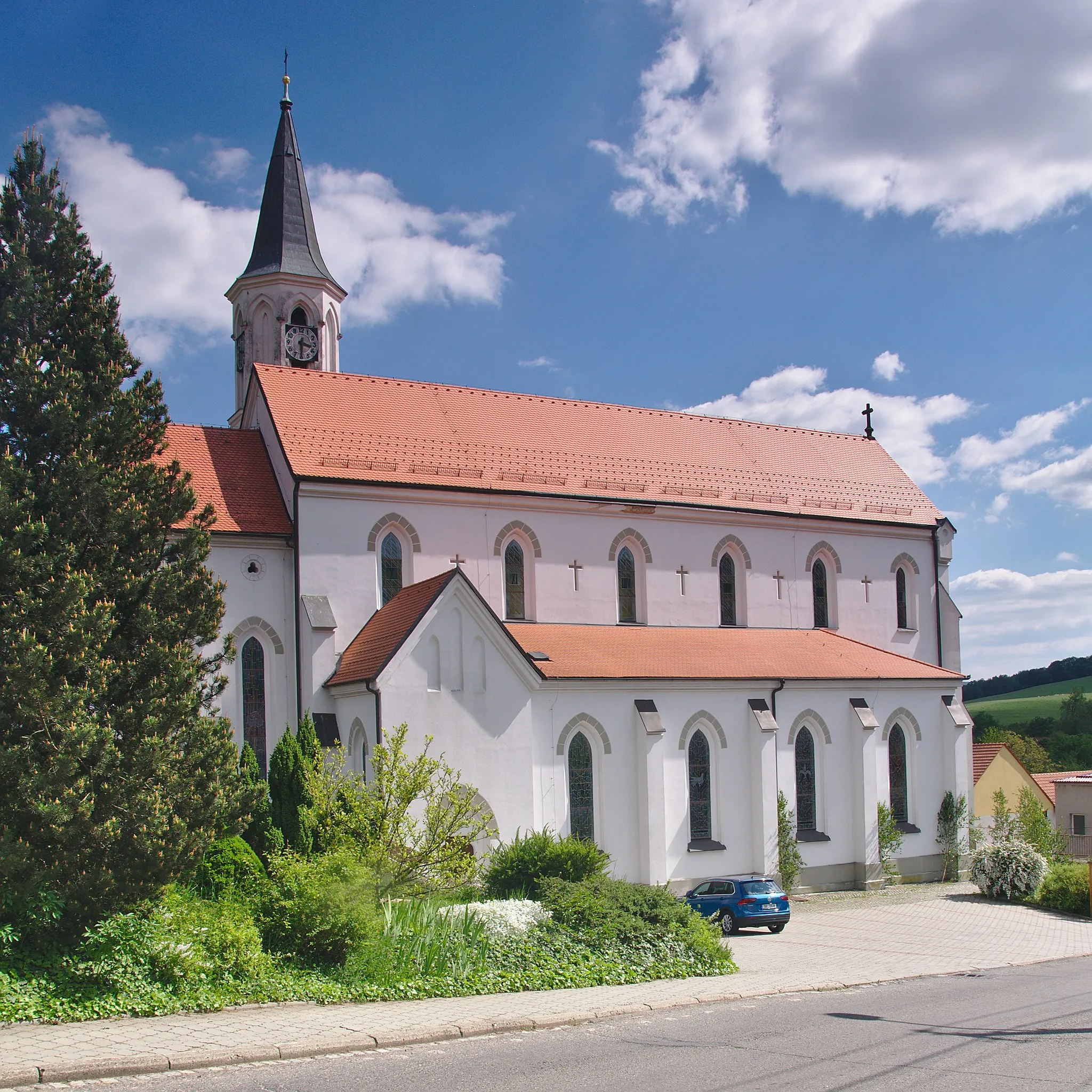 Photo showing: Kostel sv. Cyrila a Metoděje, Březová, okres Uherské Hradiště