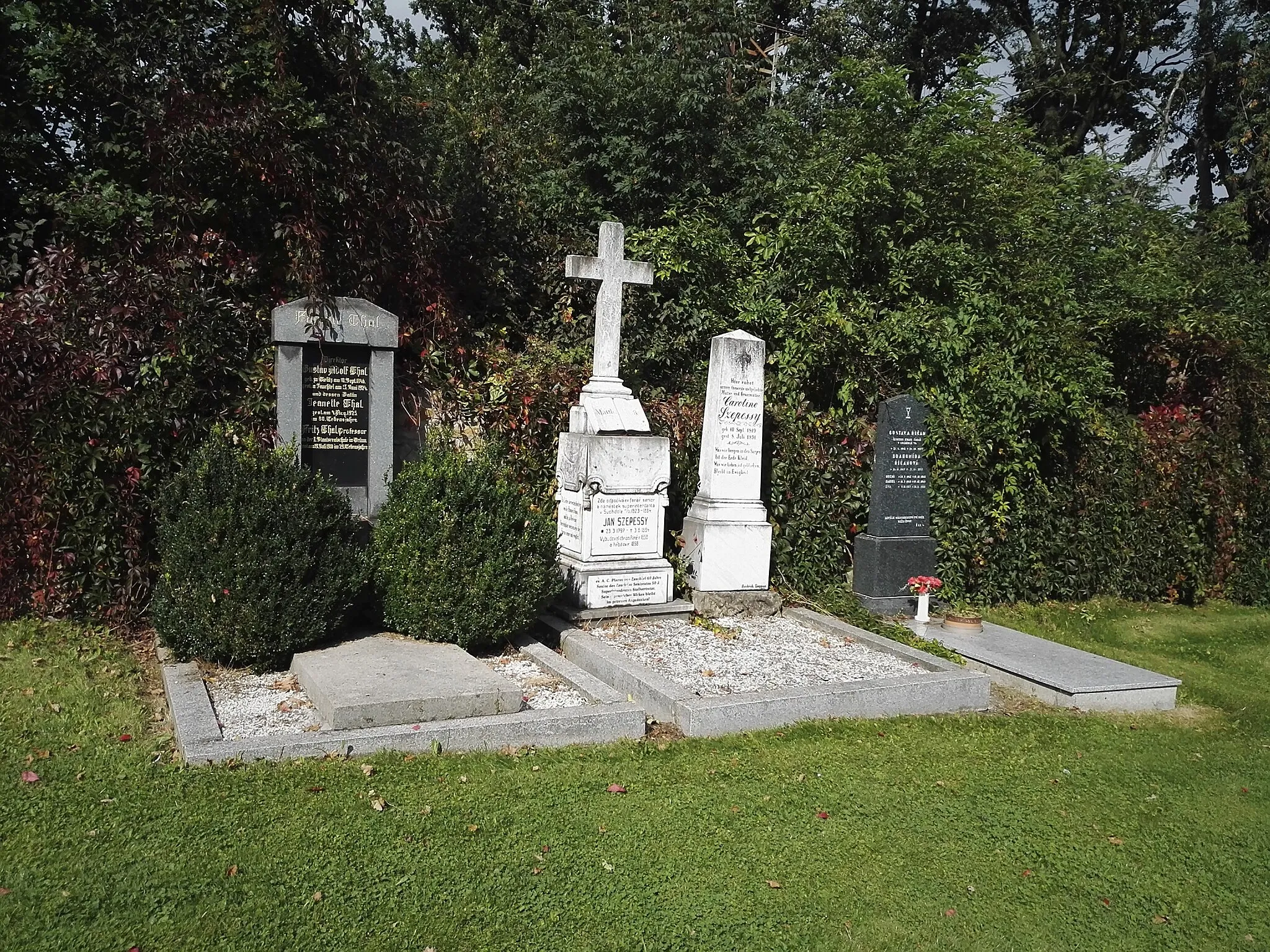 Photo showing: Evangelický hřbitov v Suchdole nad Odrou.