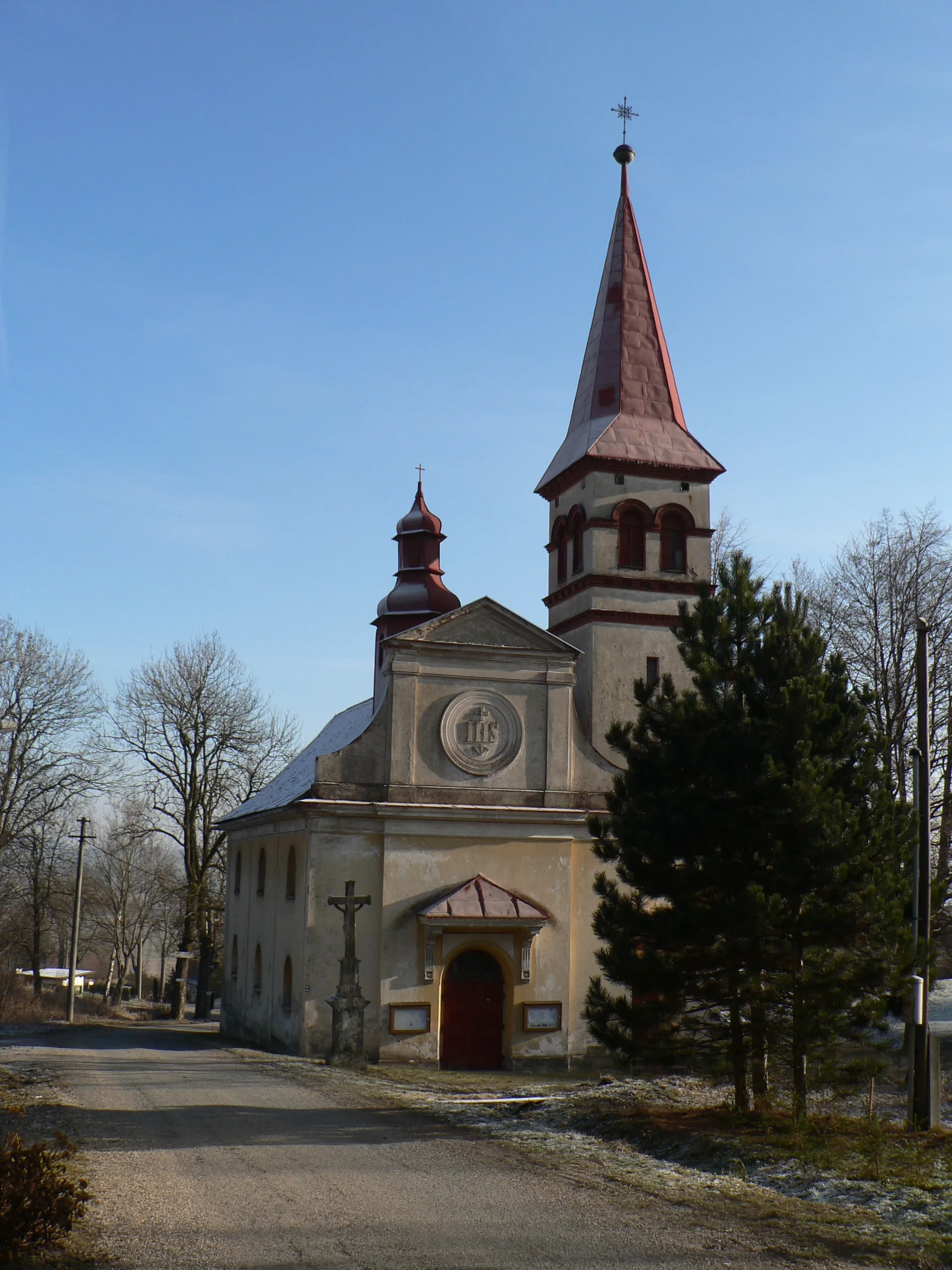 Photo showing: Kostel svatého Jana Křtitele (Heroltice)