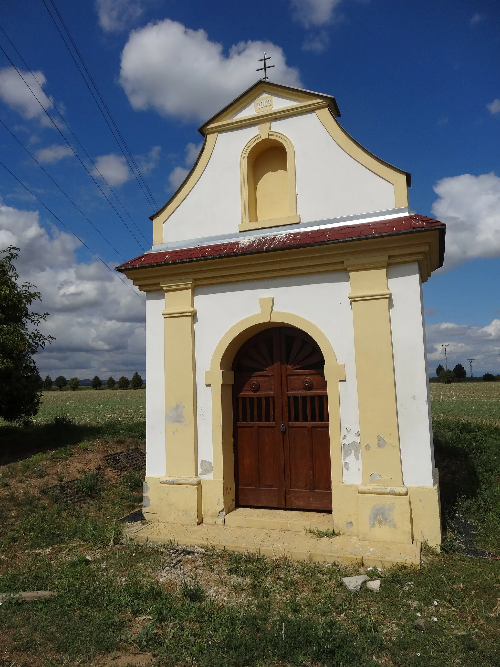 Photo showing: Kaple sv. Cyrila a Metoděje u staré cesty do Loštic