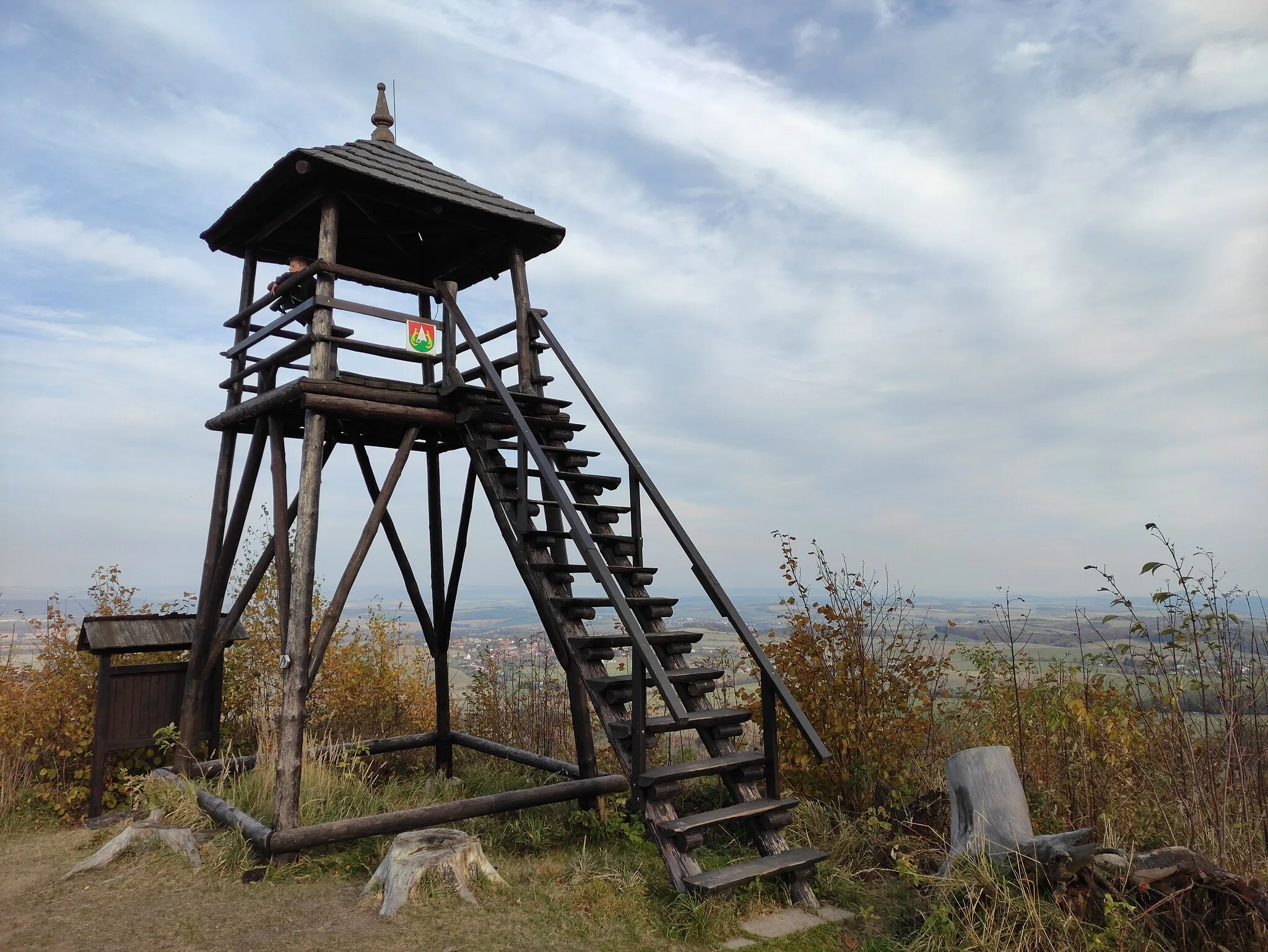 Photo showing: Rozhledna Kunovická hůrka, Kunovice, okres Vsetín, Zlínský kraj