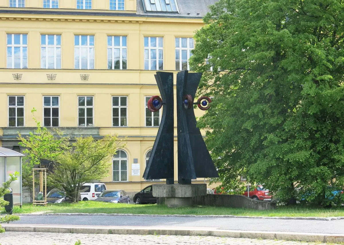 Photo showing: Sculpture in Jablonec nad Nisou in Jablonec nad Nisou District – entry no. 36745.