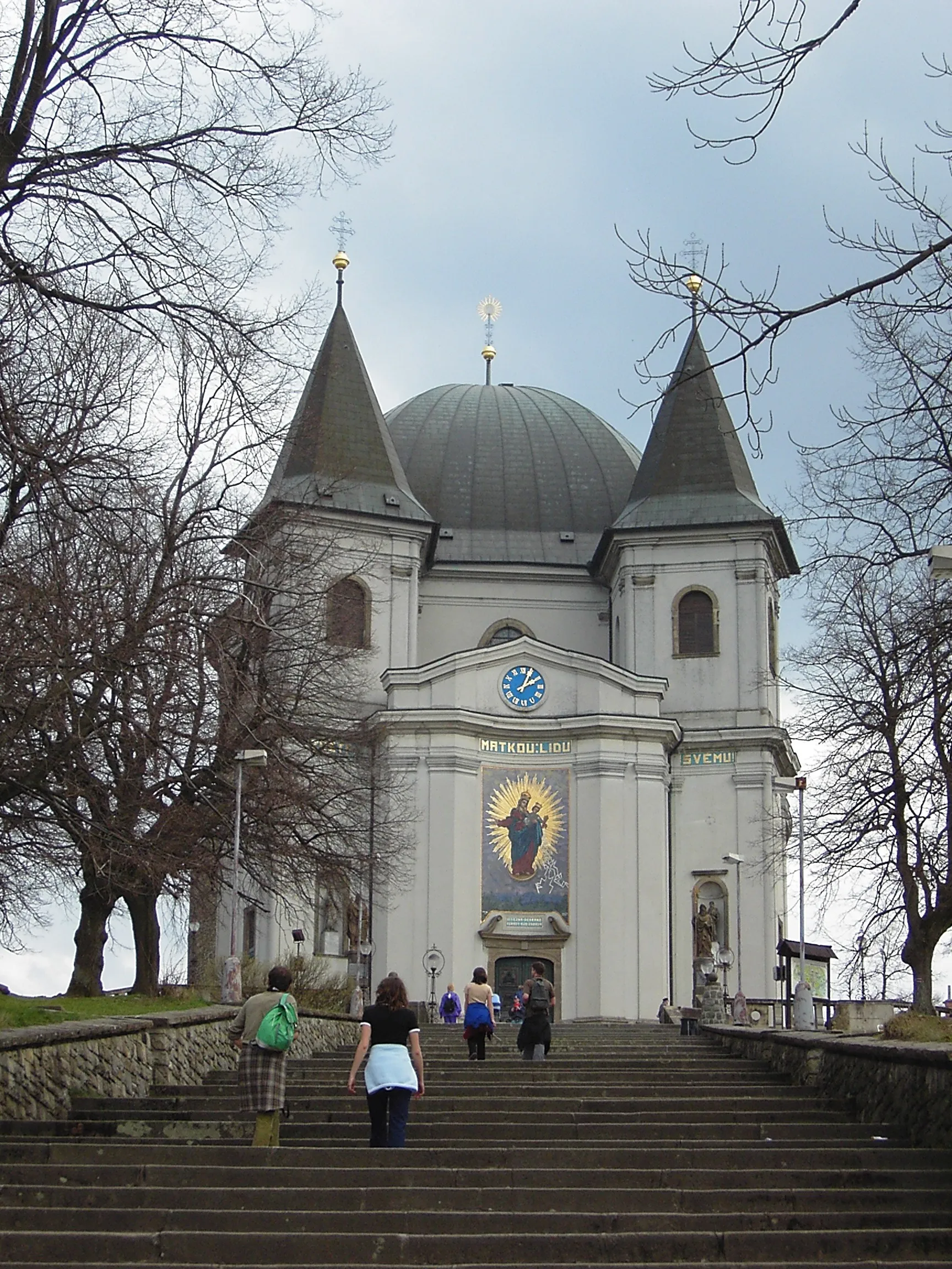 Photo showing: Church on the Hostýn