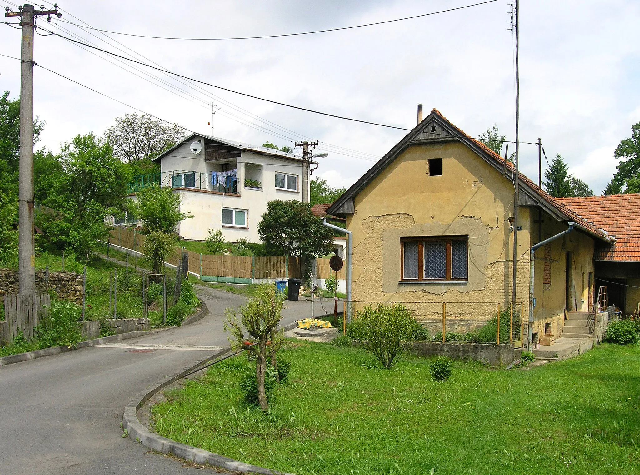 Photo showing: Raková, part of Zádveřice-Raková village, Czech Republic