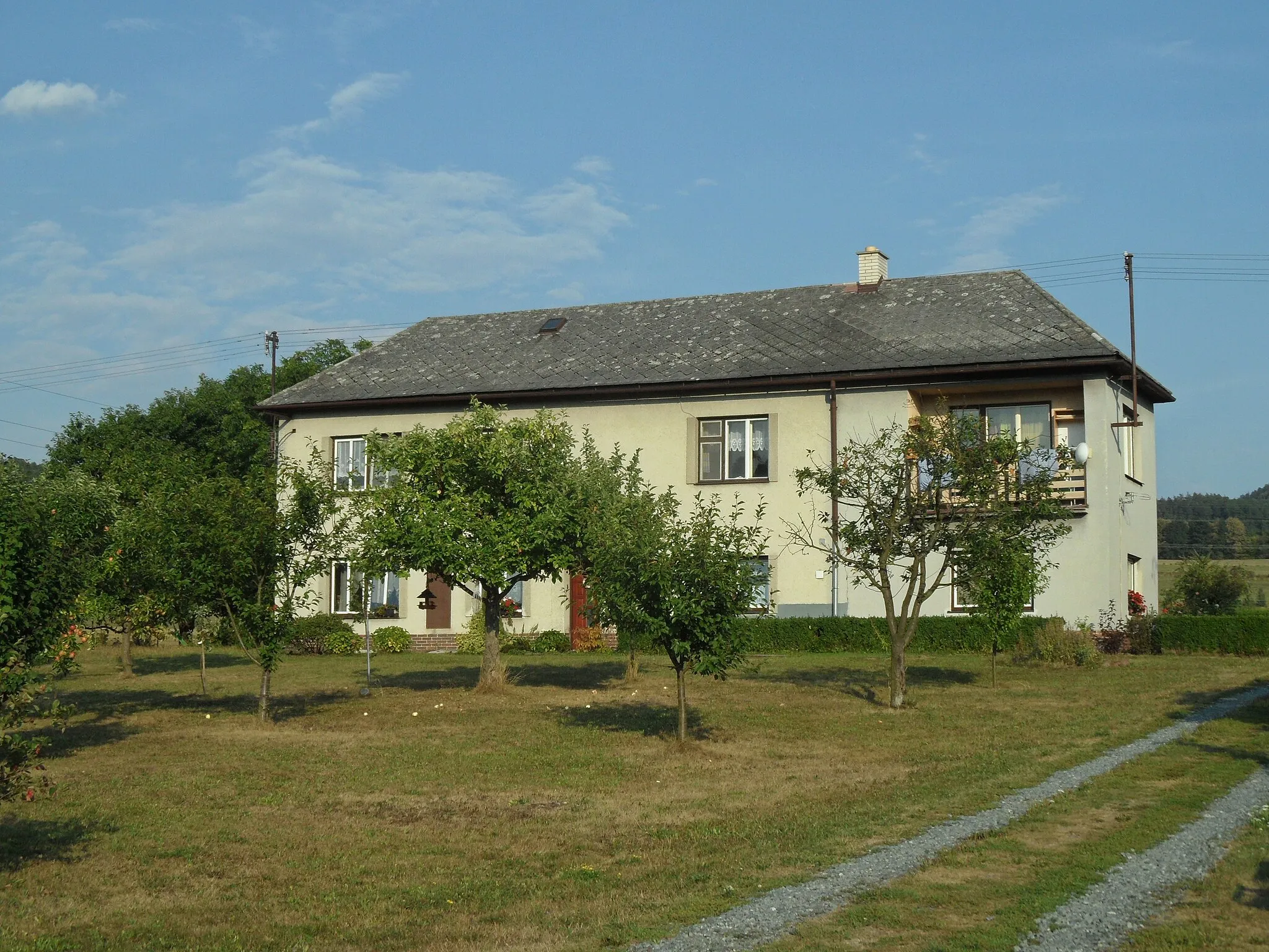 Photo showing: Terezín (Petrov nad Desnou): House in the Garden. Šumperk District, the Czech Republic