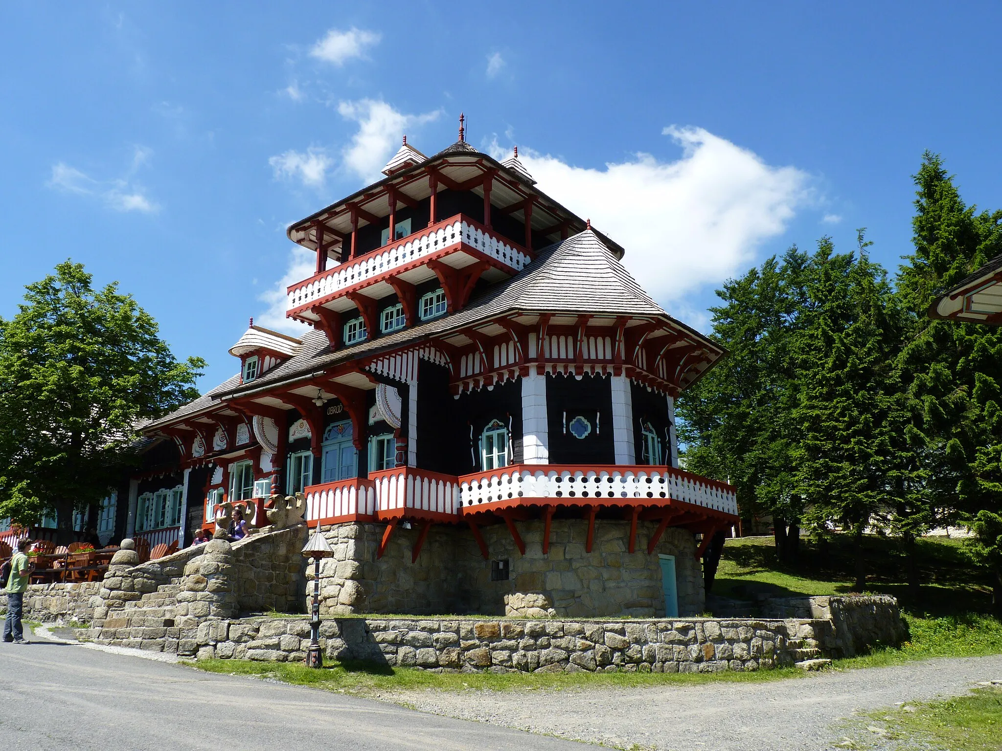 Photo showing: Libušín. Pustevny in Moravian-Silesian Beskids, Czech Republic