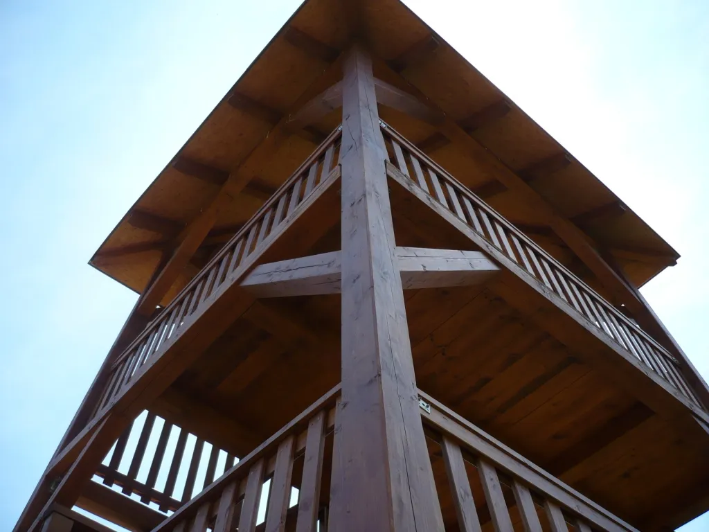 Photo showing: Observation Tower Johanka - view from entrance