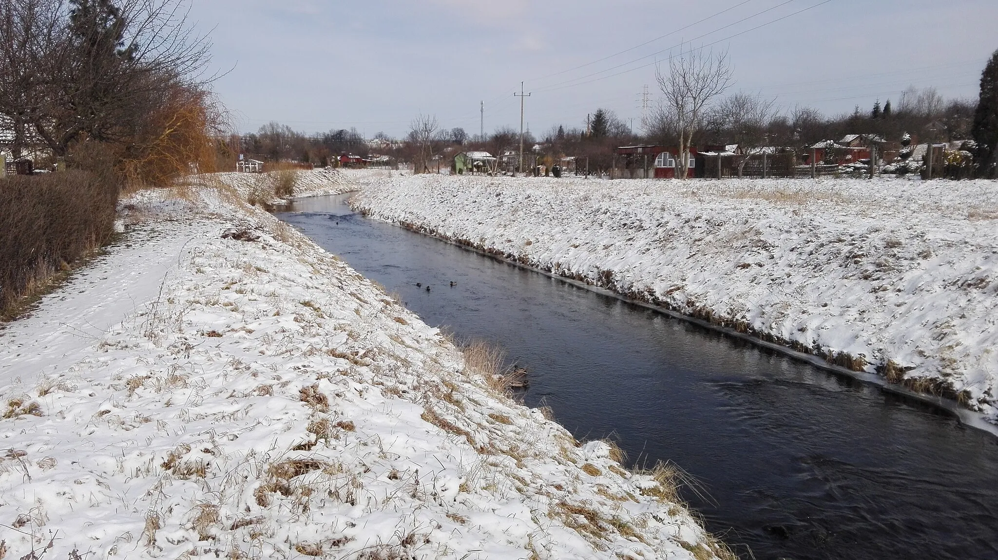 Photo showing: Prudnik River in Prudnik(town)