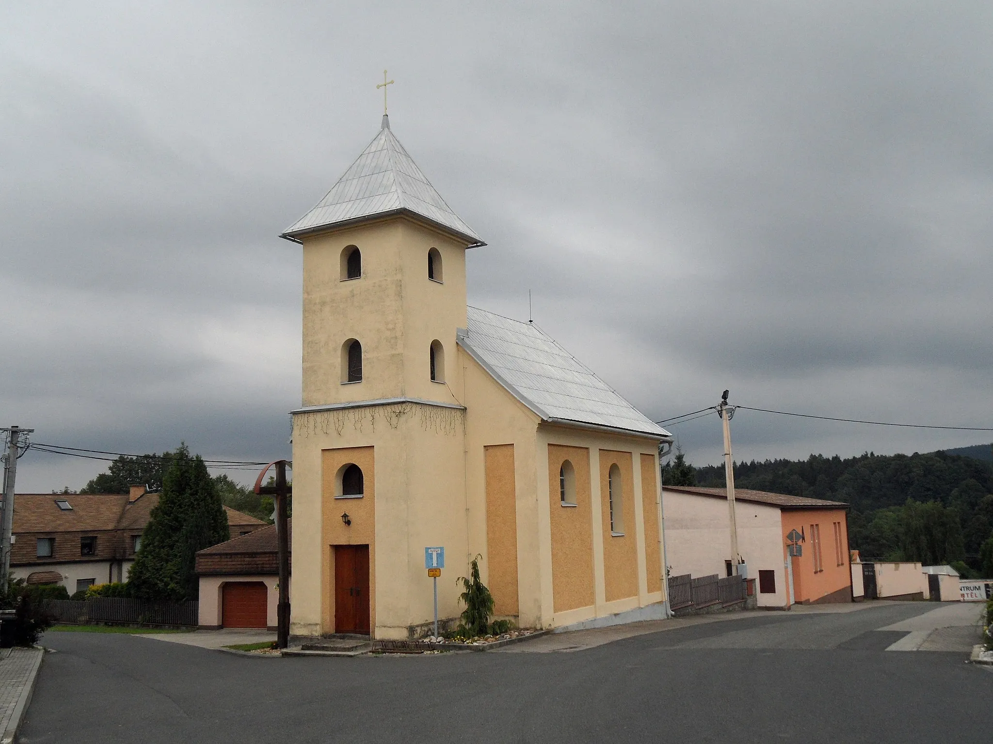 Photo showing: Hradec-Nová Ves: Chapel of Saint Anna. Jeseník District, the Czech Republic.