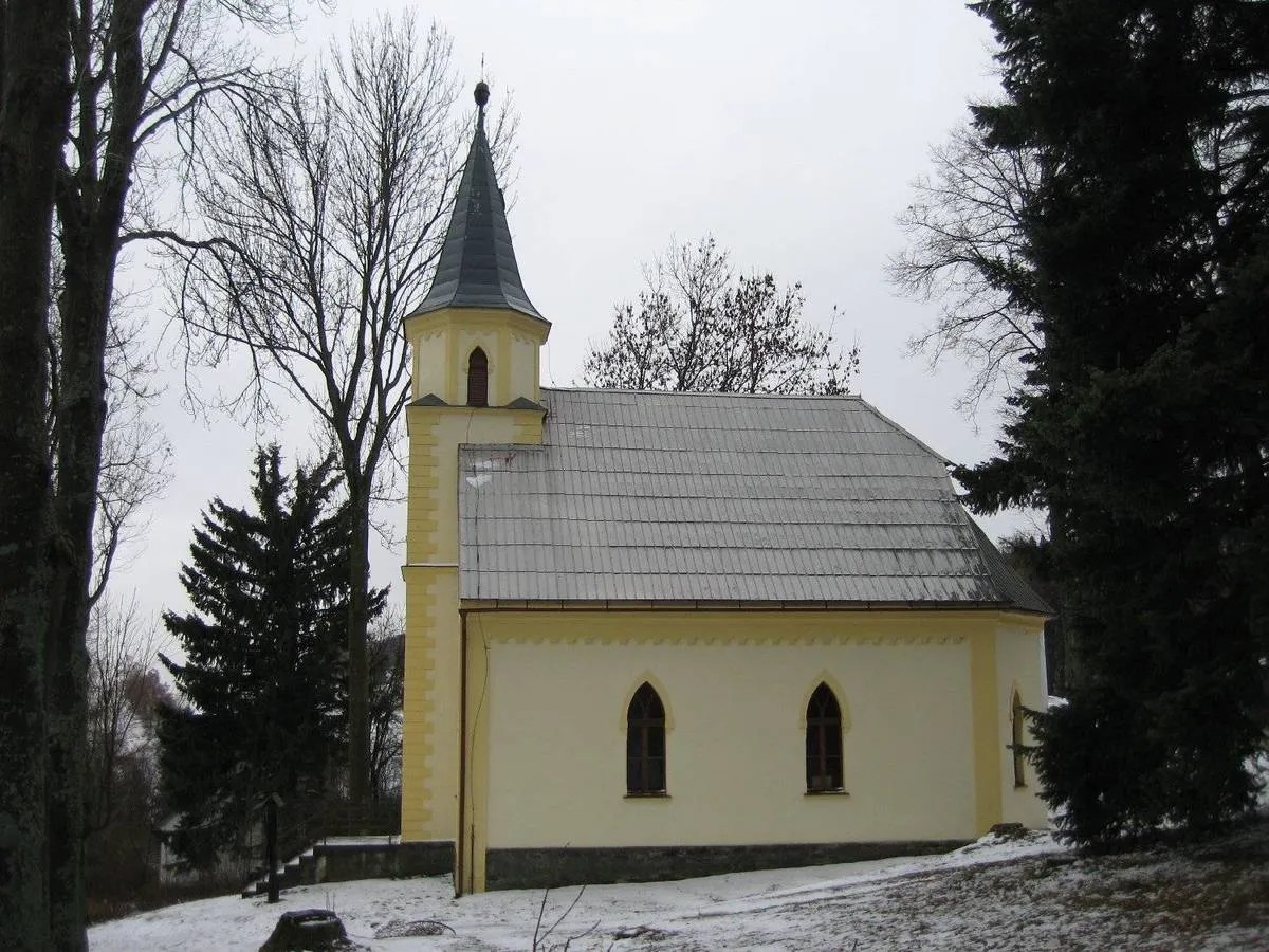 Photo showing: Chapel in Dolní Moravice in Bruntál District – entry no. 24137.