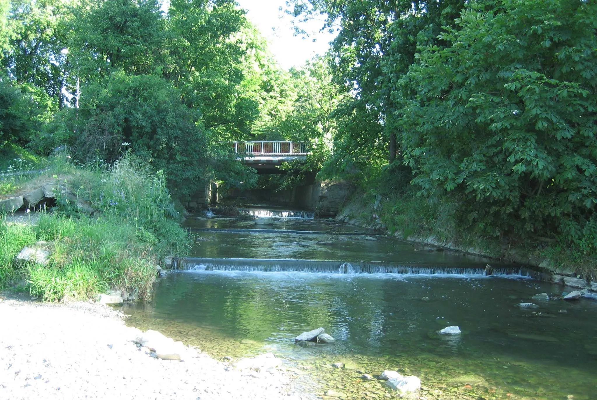 Photo showing: Rokytenka přítok Vsetínské Bečvy