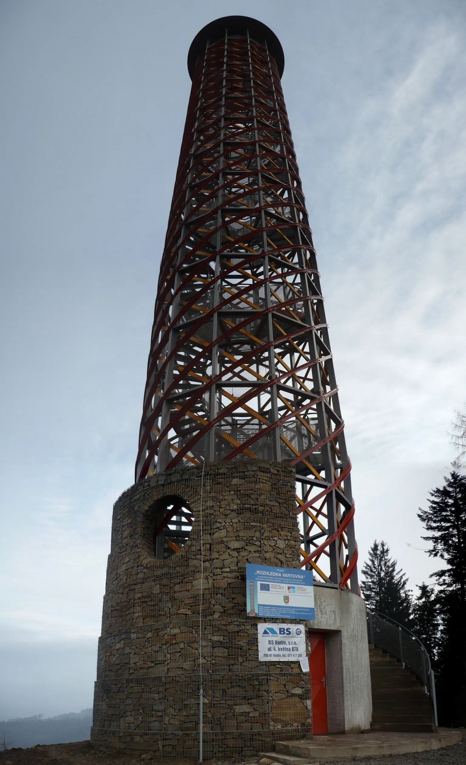 Photo showing: Observation tower Vartovna, near Valasska Polanka, Beskydy, The Czech Republic