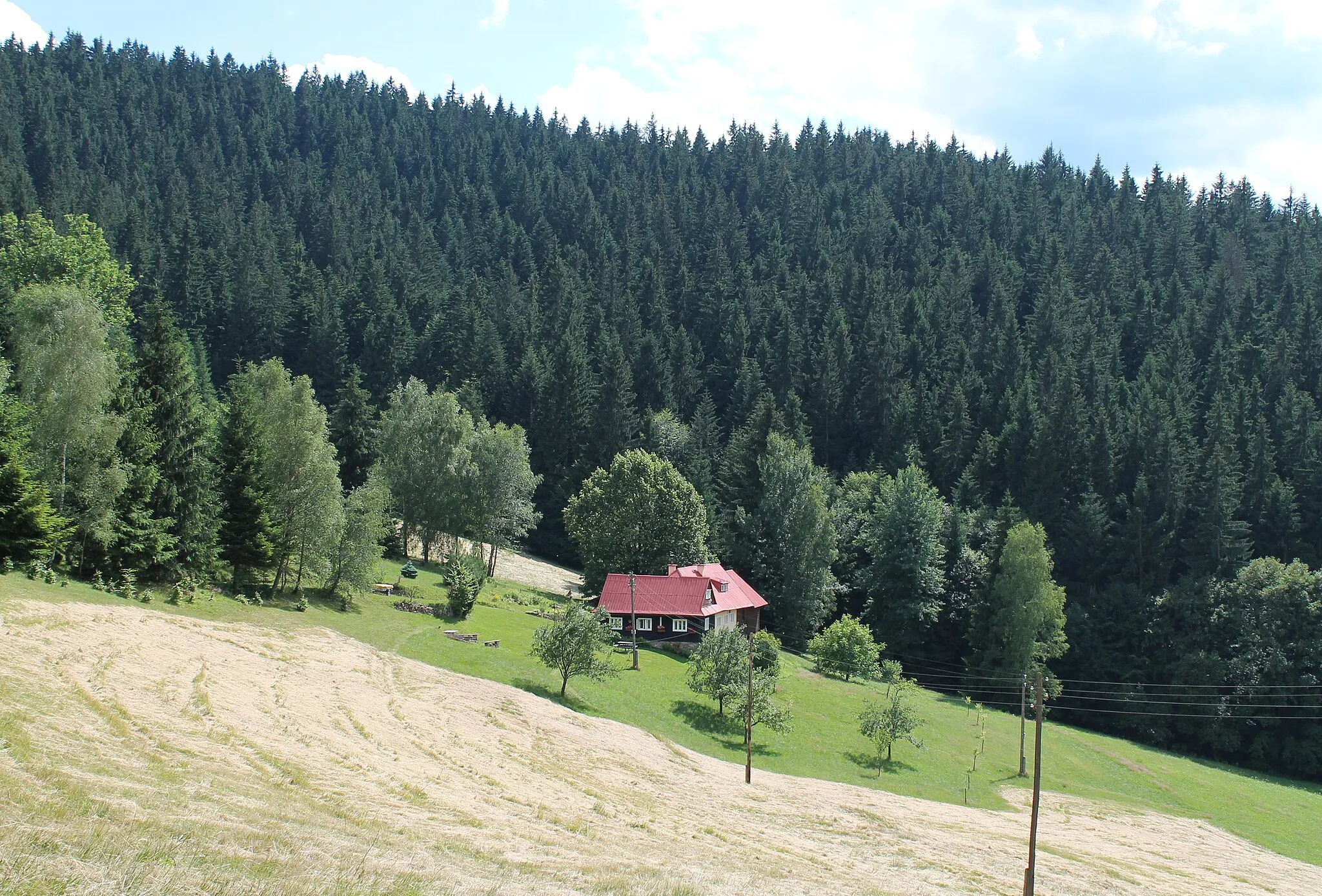 Photo showing: Janinova Louka, Horní Bečva, Vsetín District, Czech Republic