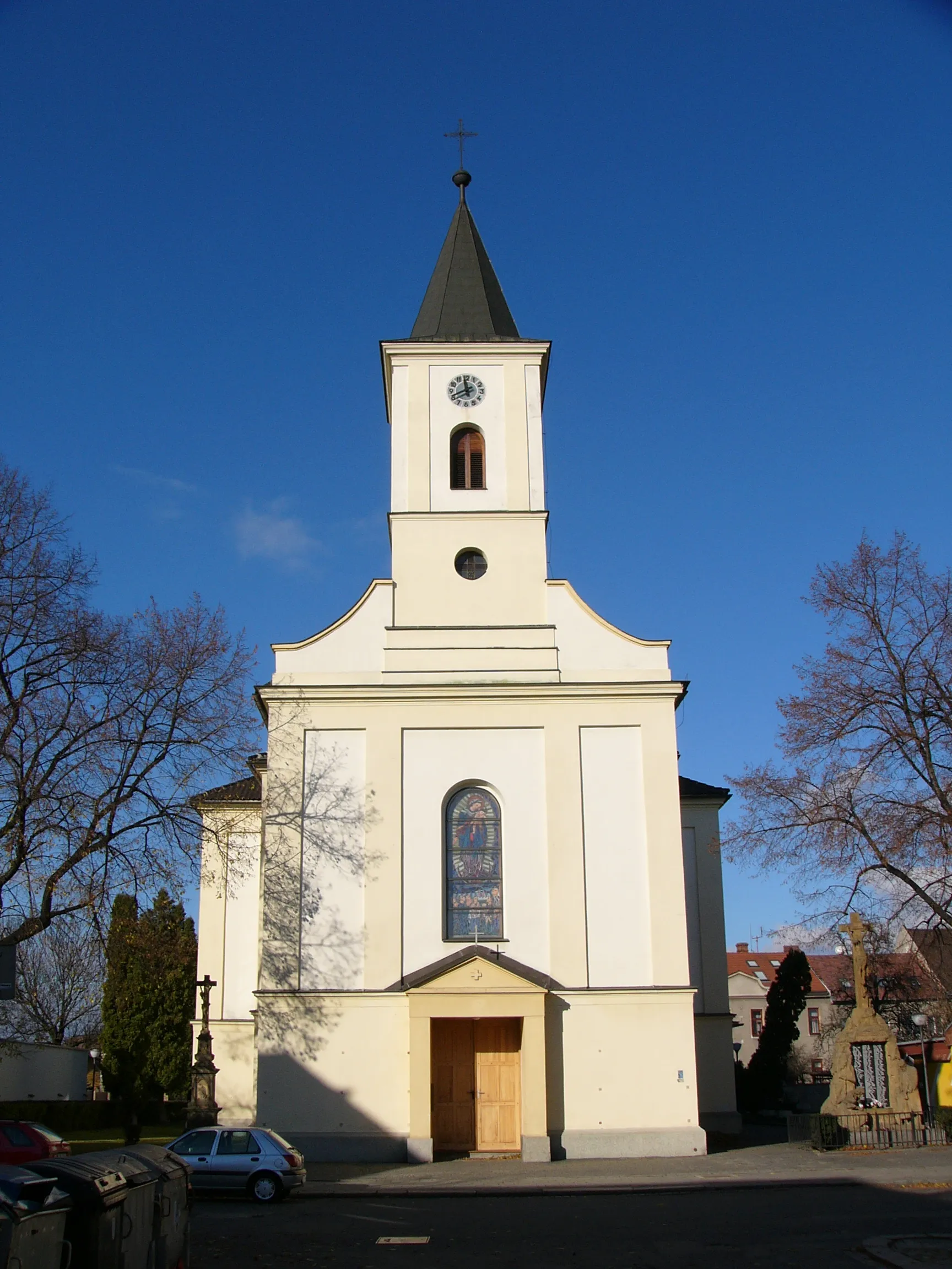 Photo showing: Church in Jiraskova street in Olomouc-Hodolany (Czech Republic).