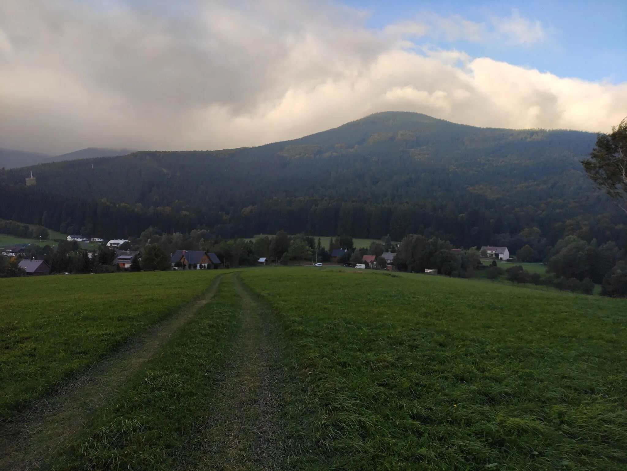 Photo showing: Bršť nad Filipovicemi, Bělá pod Pradědem, Hrubý Jeseník