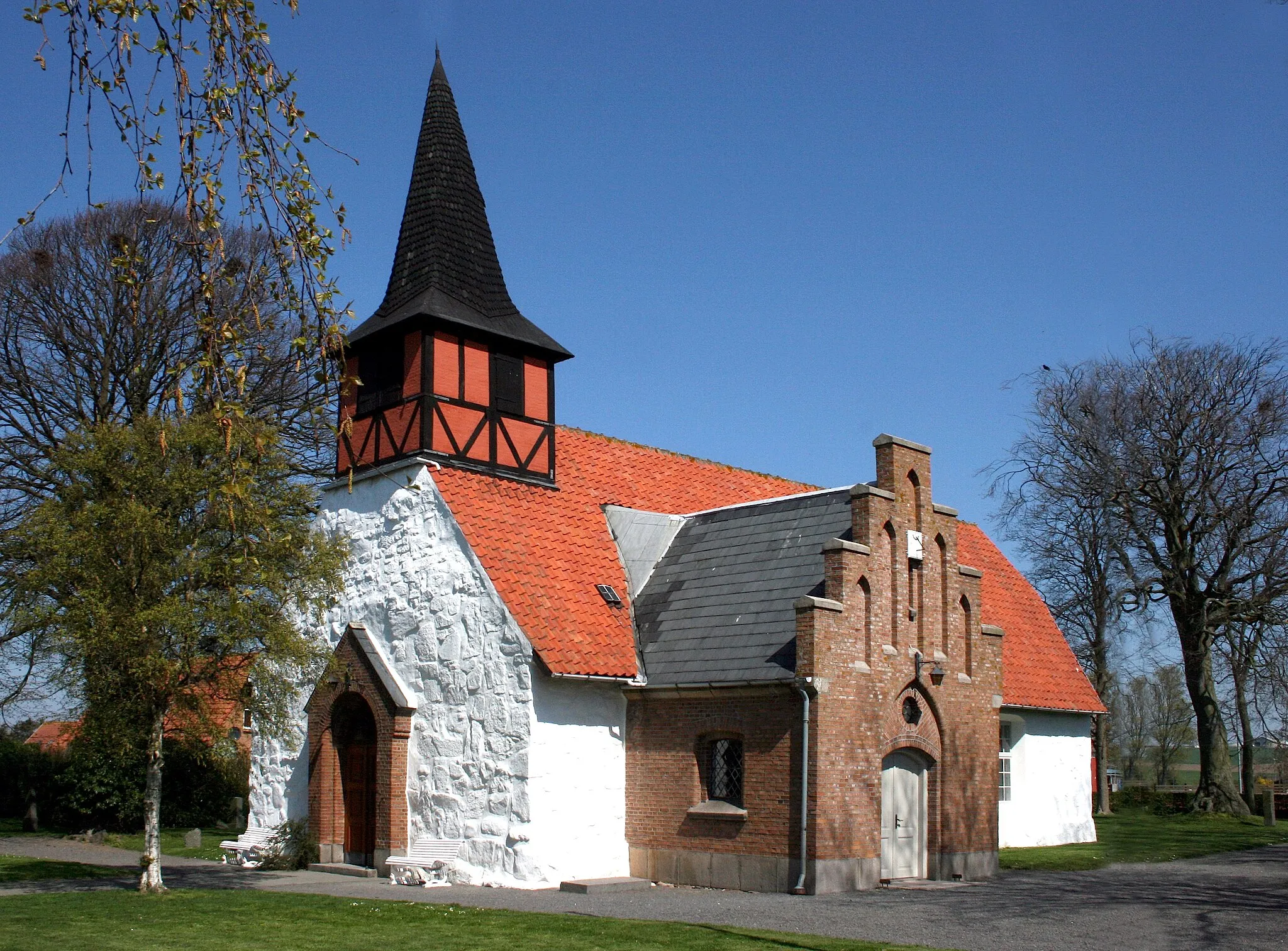 Photo showing: Hasle kirke