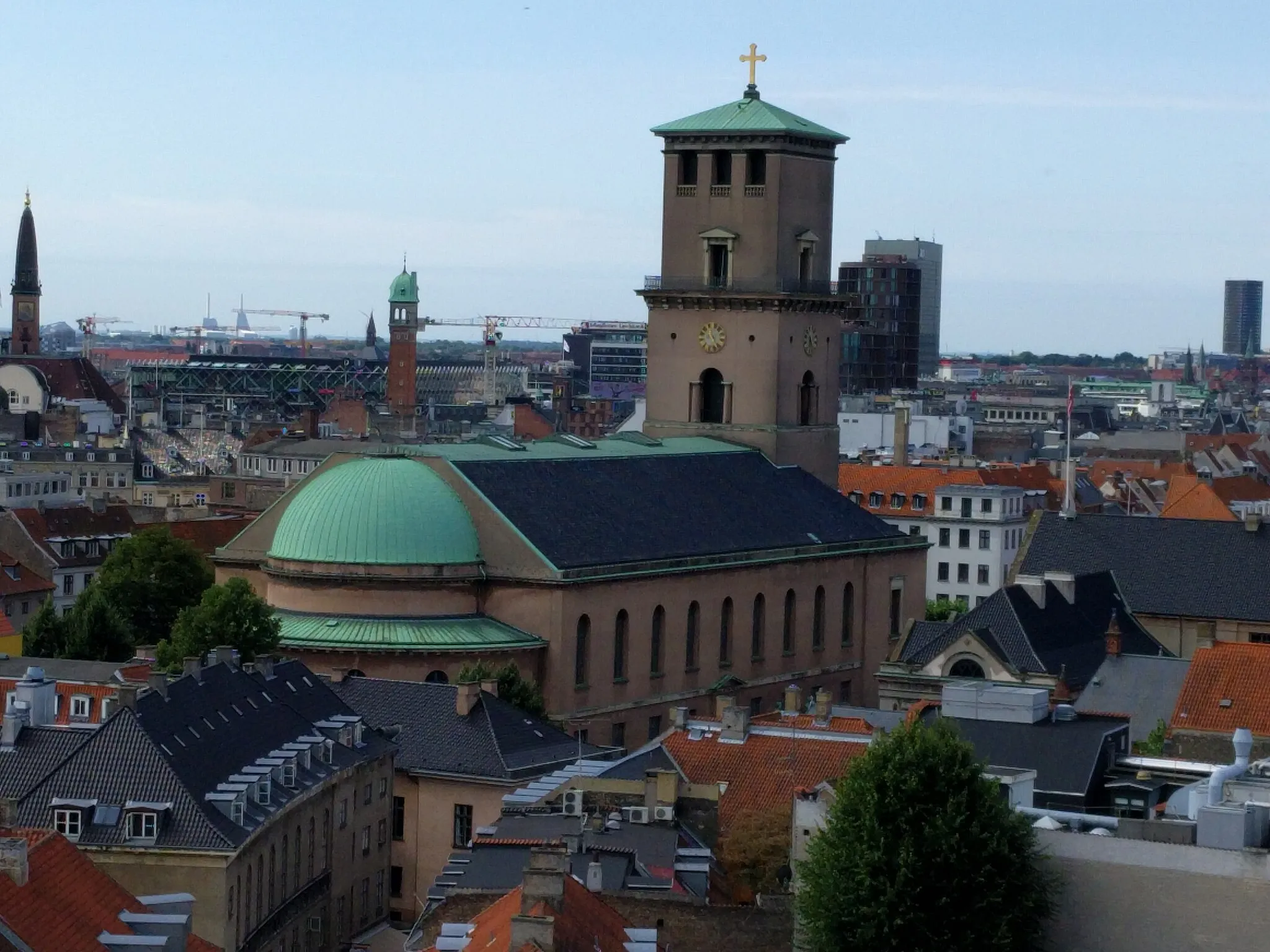 Photo showing: Copenhagen view from Rundetaarn