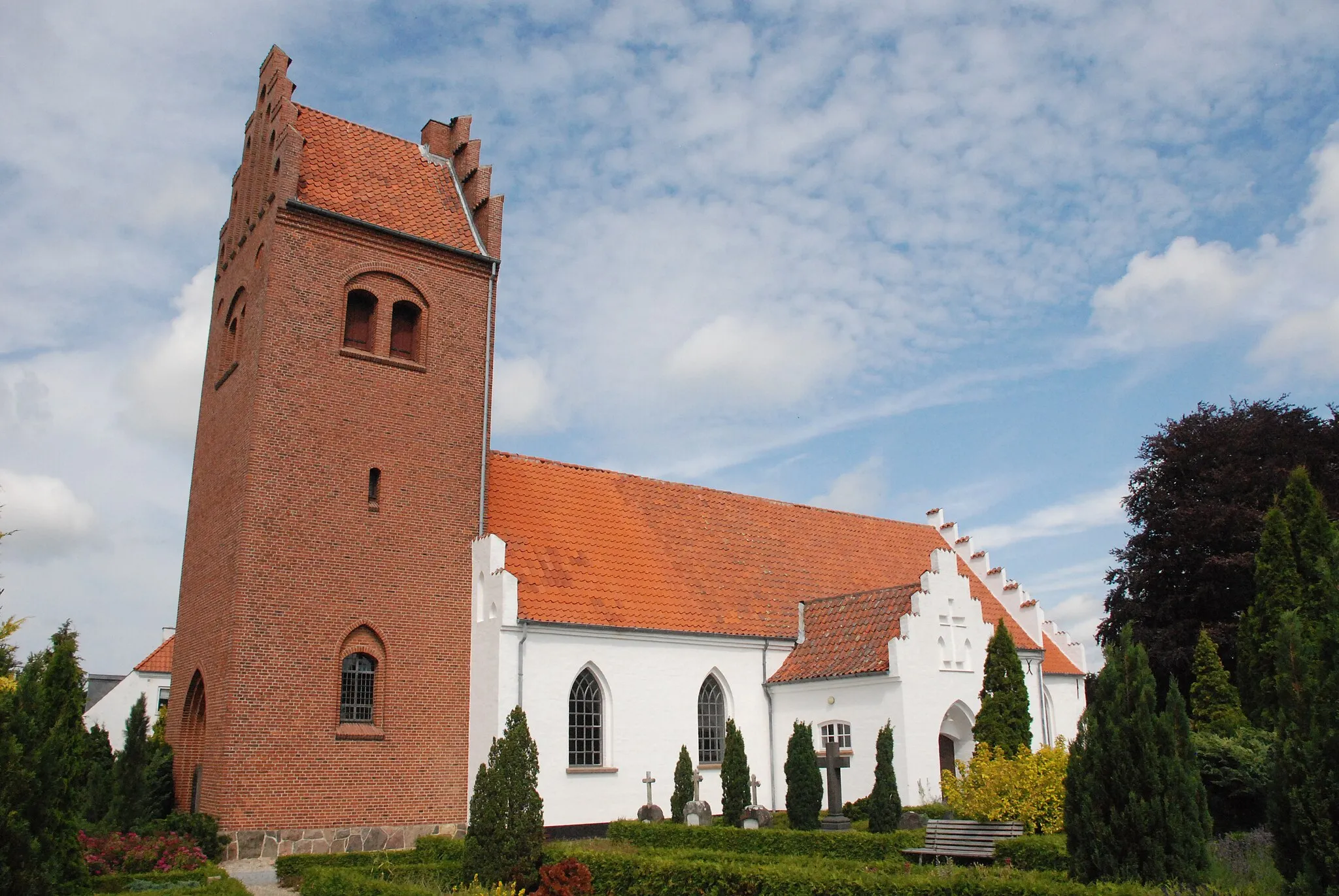 Photo showing: Mårum Kirke, Mårum Sogn, Holbo Herred, Frederiksborg Amt, Danmark.