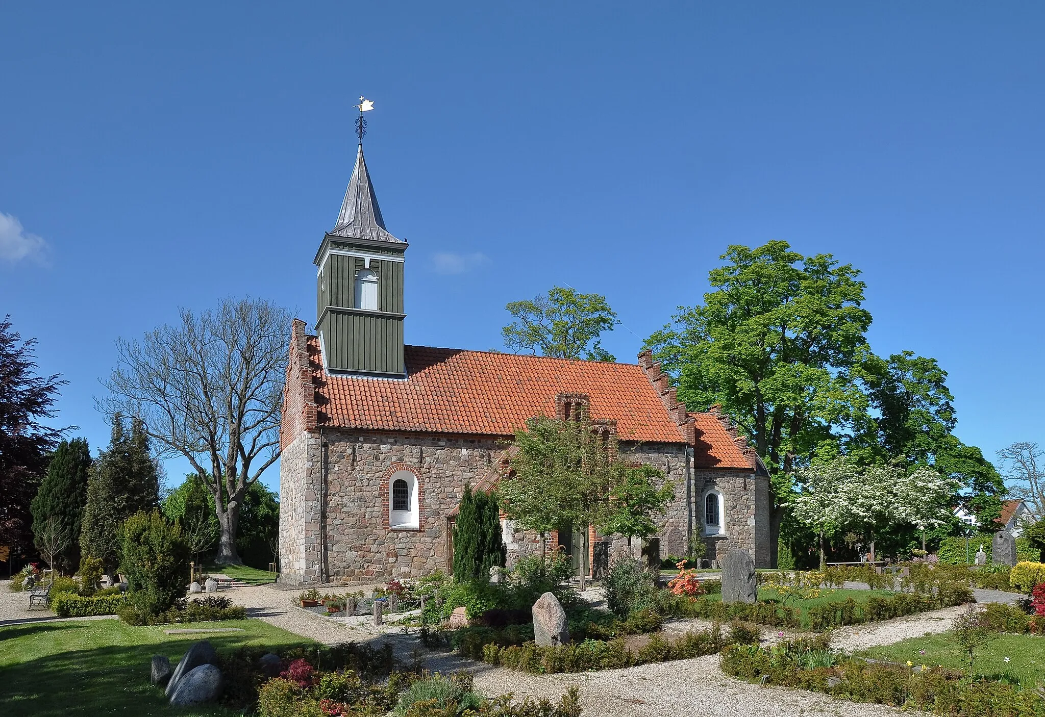 Photo showing: Nødebo Church in Hillerød Municipality, Denmark.