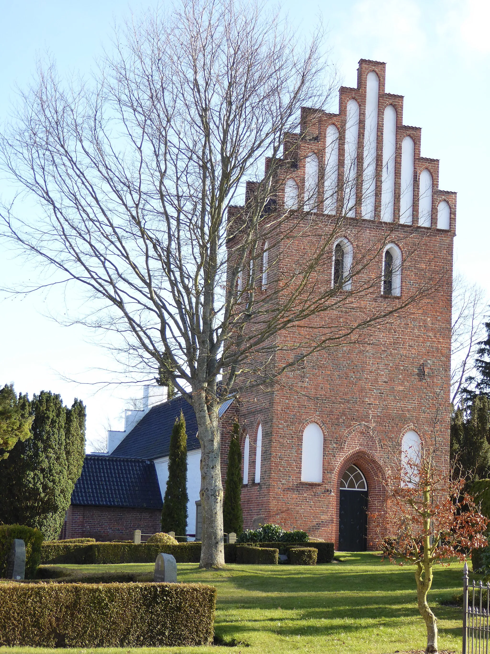 Photo showing: Asminderød Kirke in Fredensborg, Denmark