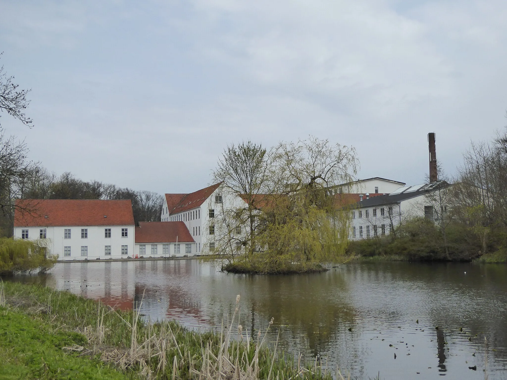 Photo showing: Usserød Klædefabrik in Hørsholm, Denmark