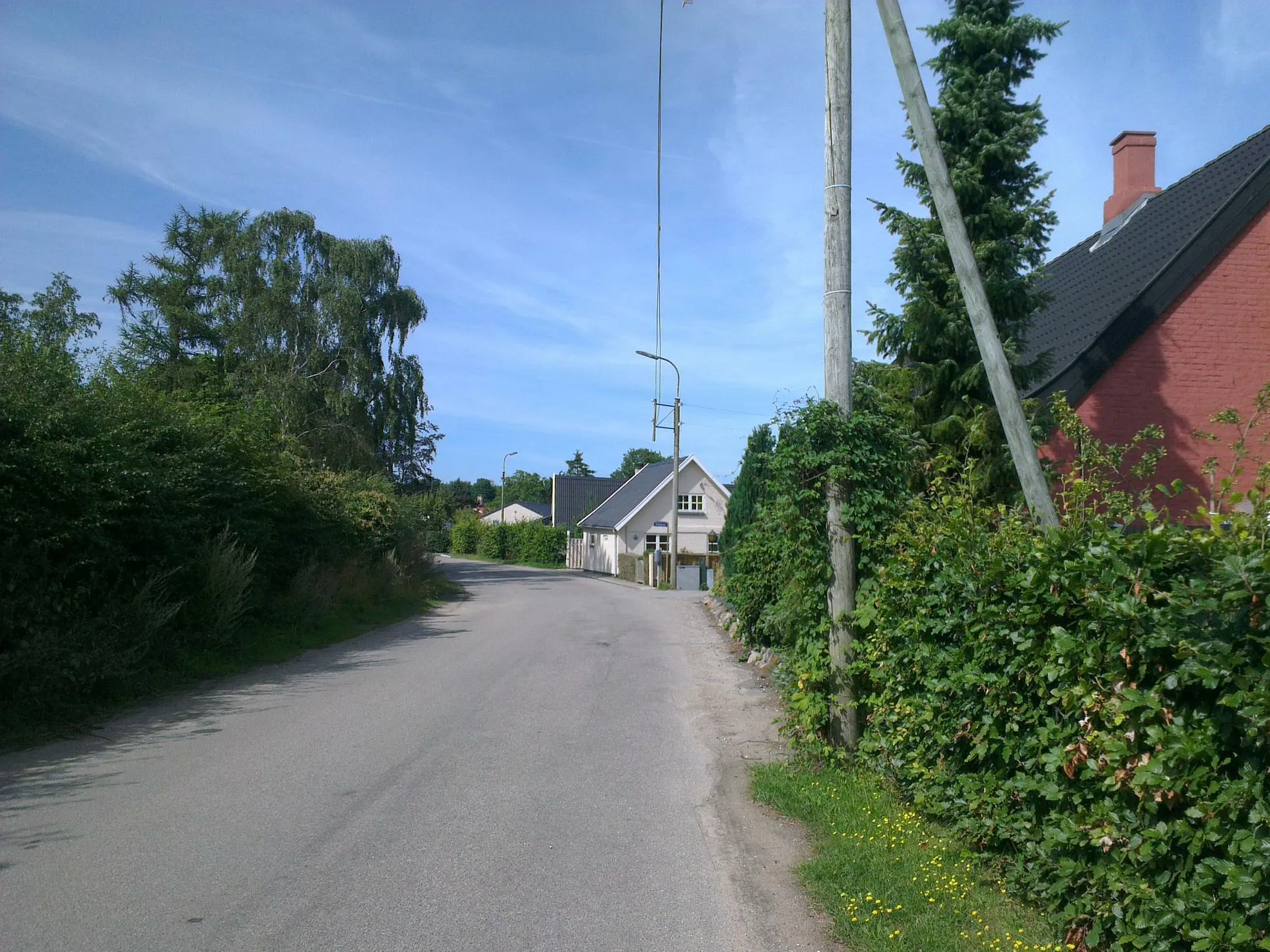 Photo showing: Vængetvej i Neder Dråby I Frederikssund Kommune