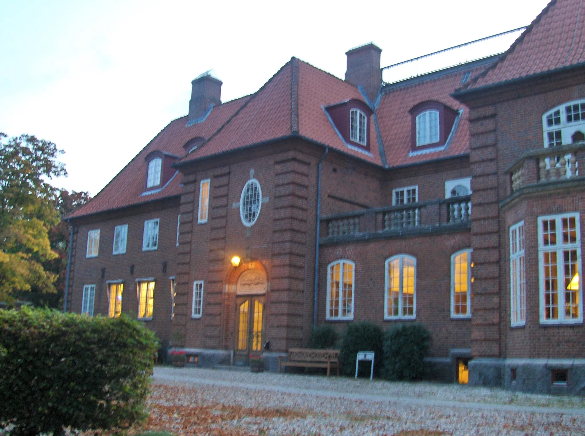 Photo showing: Magleås herregård ved Birkerød i Danmark
