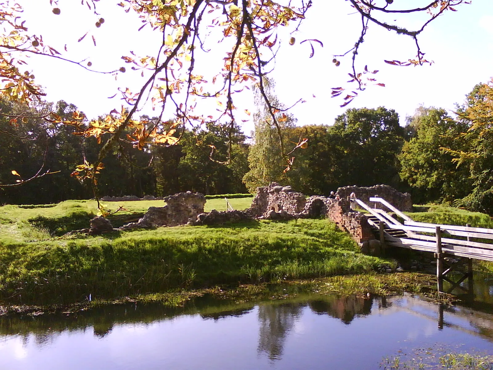 Photo showing: Ruins of Asserbo castle, North Zealand, Denmark