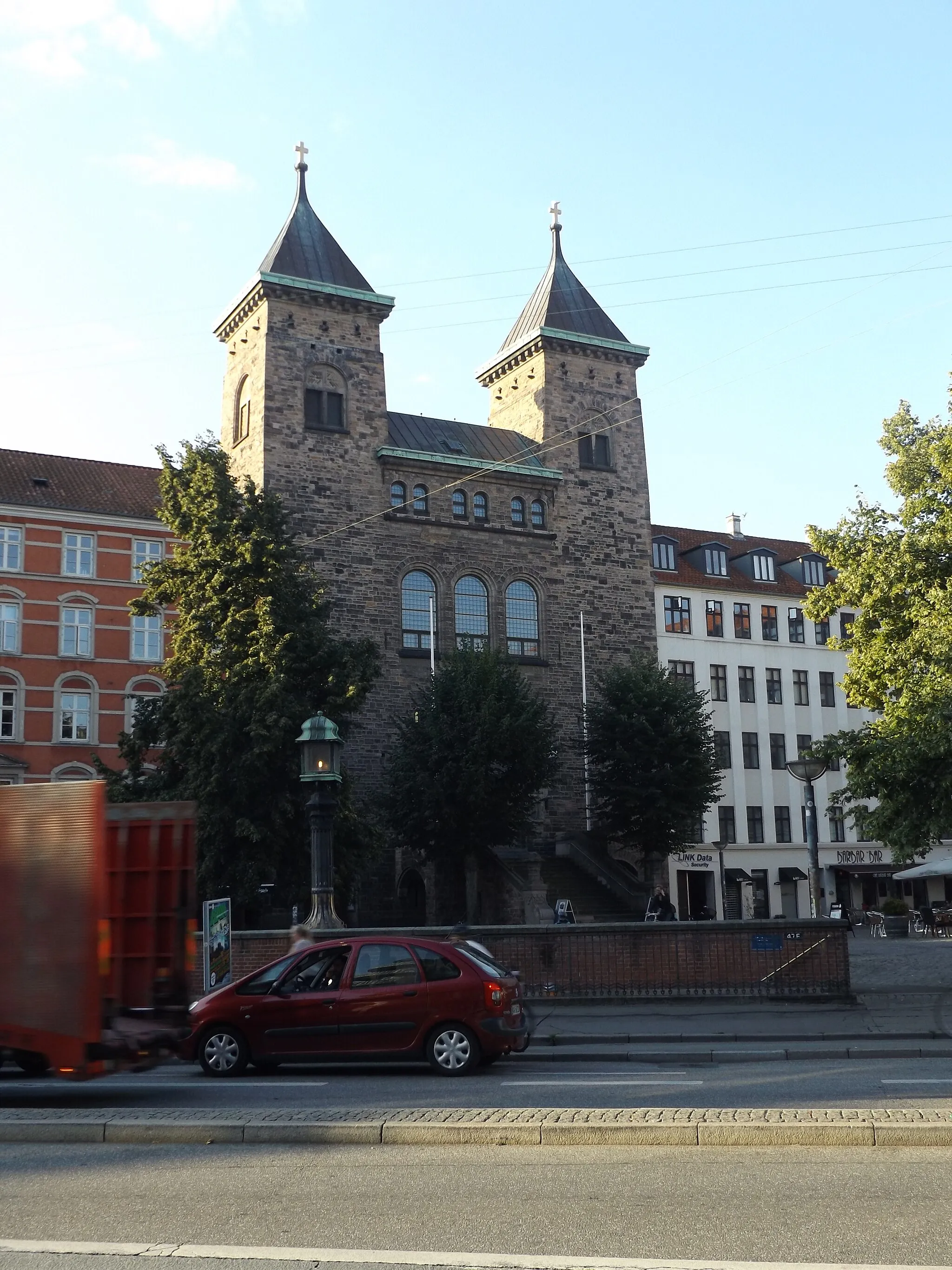 Photo showing: The church on Vesterbros Torv in Copenhagen, Denmark