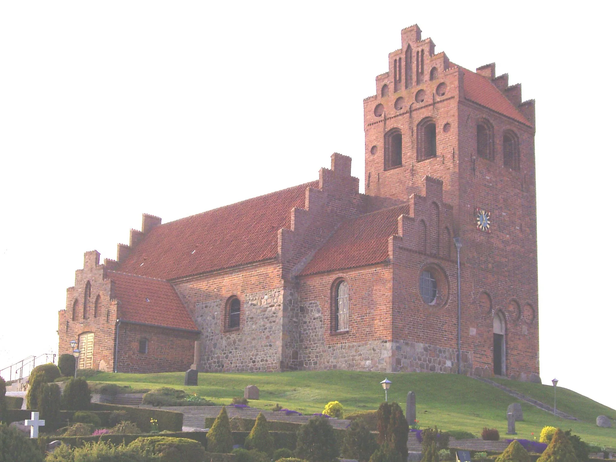 Photo showing: Church of Kregme, Zealand, Denmark