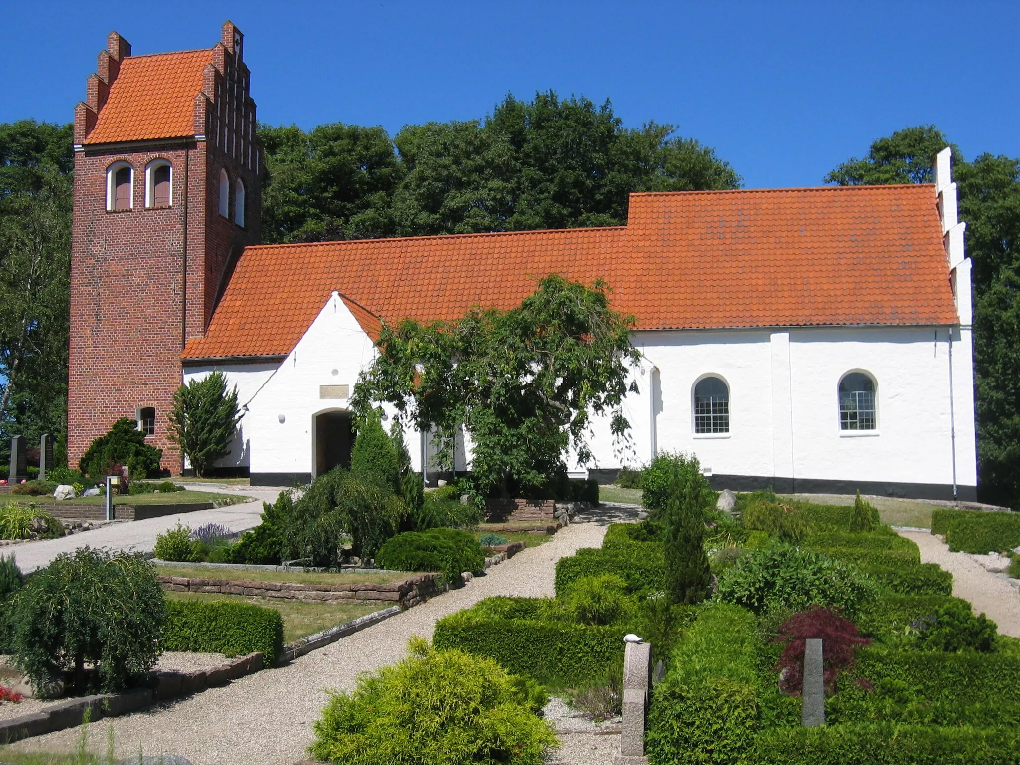Photo showing: Tibirke Church, Tibirke parish, Holbo Herred, Frederiksborg County, Denmark.