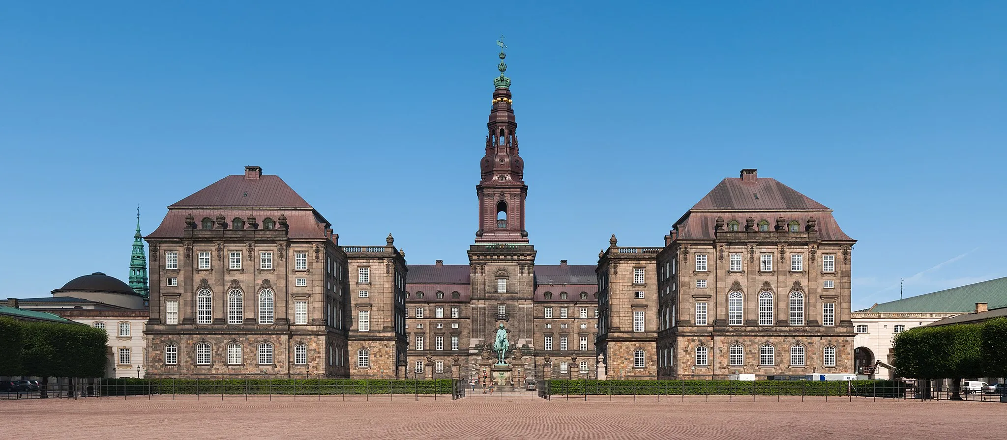 Photo showing: Christiansborg Slot in Copenhagen Slotsholmen ("Christiansborg Palace").