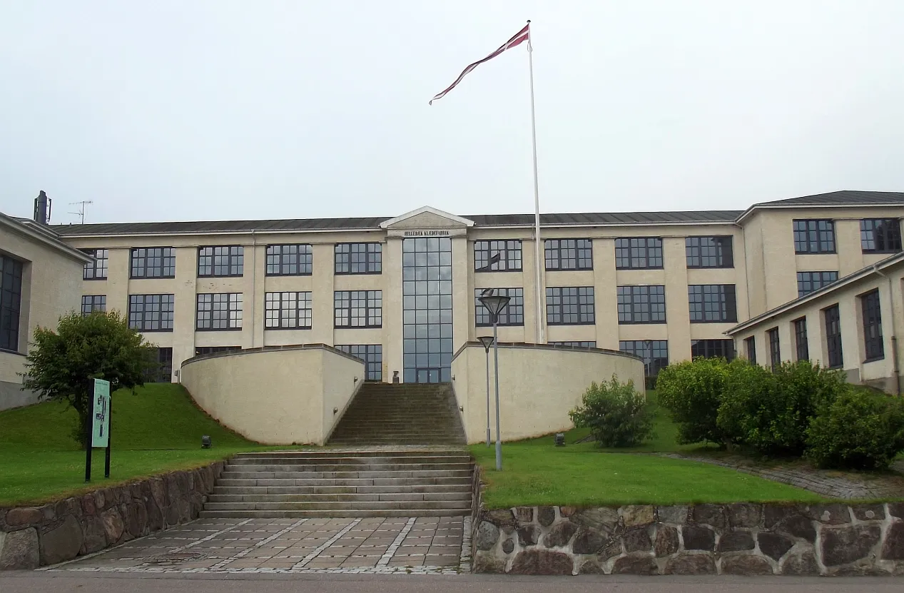 Photo showing: Hellebæk former factory (Denmark)