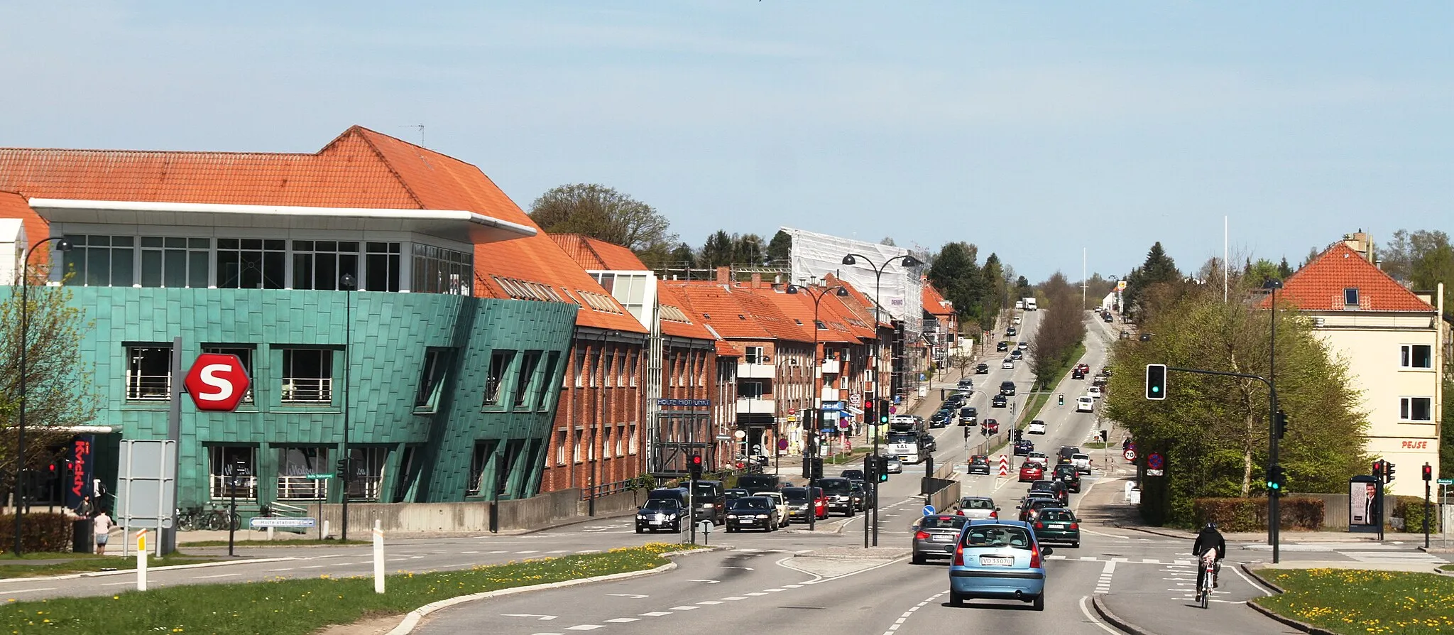 Photo showing: Image from the municipality of Rudersdal, northern Zealand (Sjælland) - Denmark. This is the village of Holte.