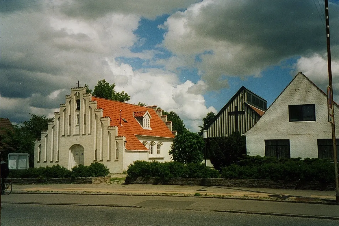 Photo showing: Broholmkirken (baptistkirke), Hvidovre Kommune