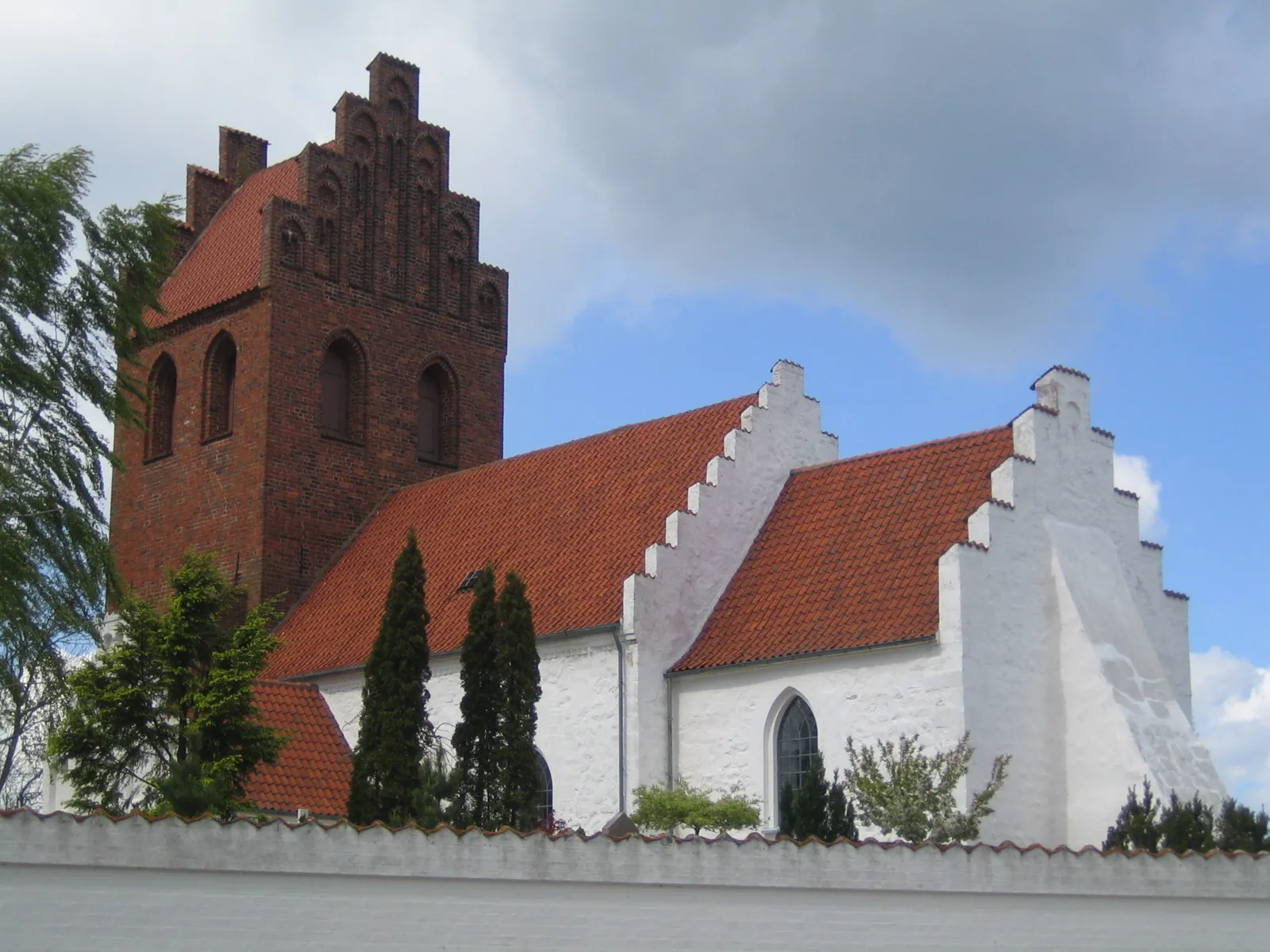 Photo showing: Photograph of Grønholdt Kirke in Denmark