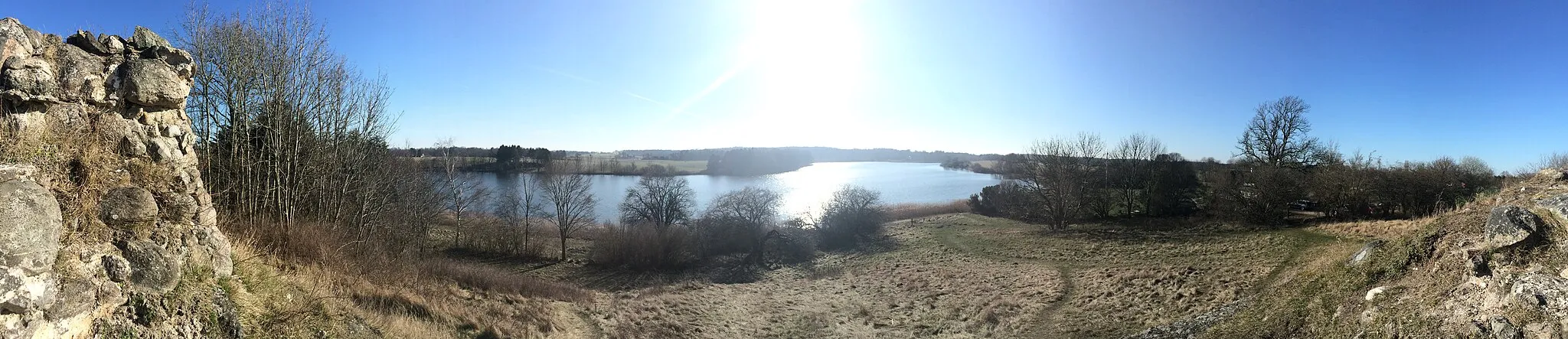 Photo showing: Bastrup Sø - Lake in Zealand, Denmark - Panorama