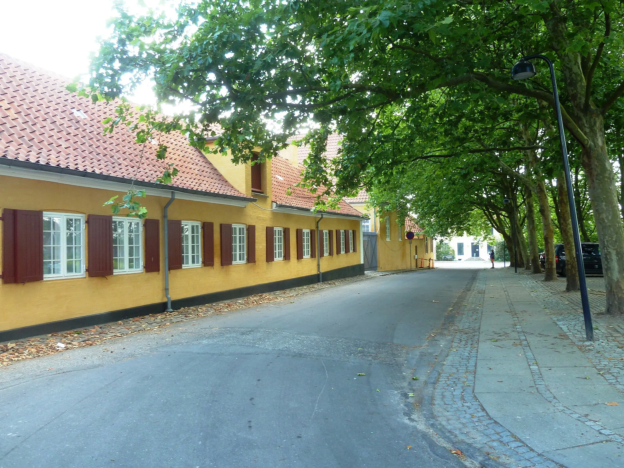 Photo showing: Part of the Jægersborg Barracks complex in Gentofte Municipality, Copenhagen, Denmark