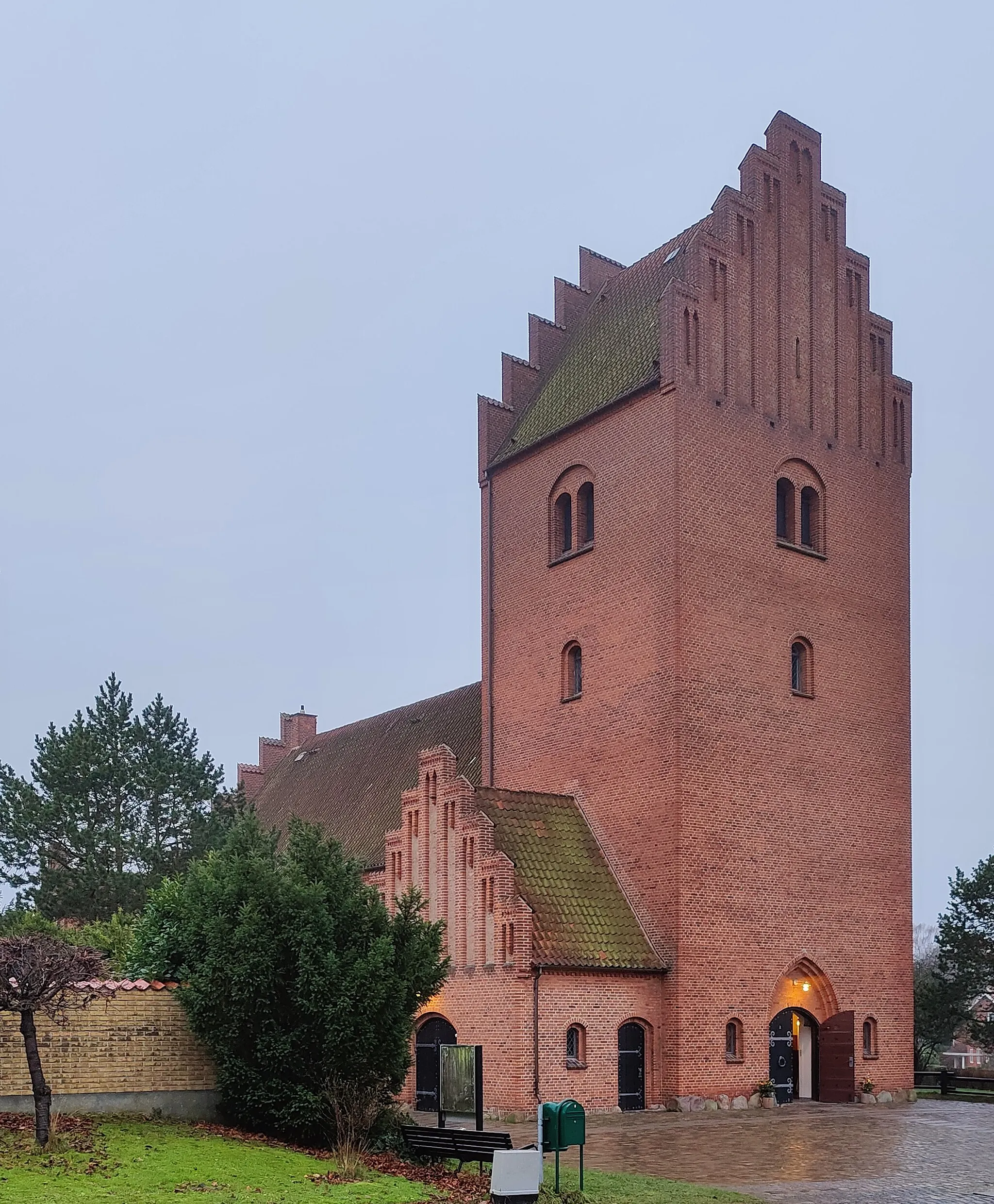 Photo showing: Jægersborg Kirke, Gentofte, Region Hovedstaden, Dänemark