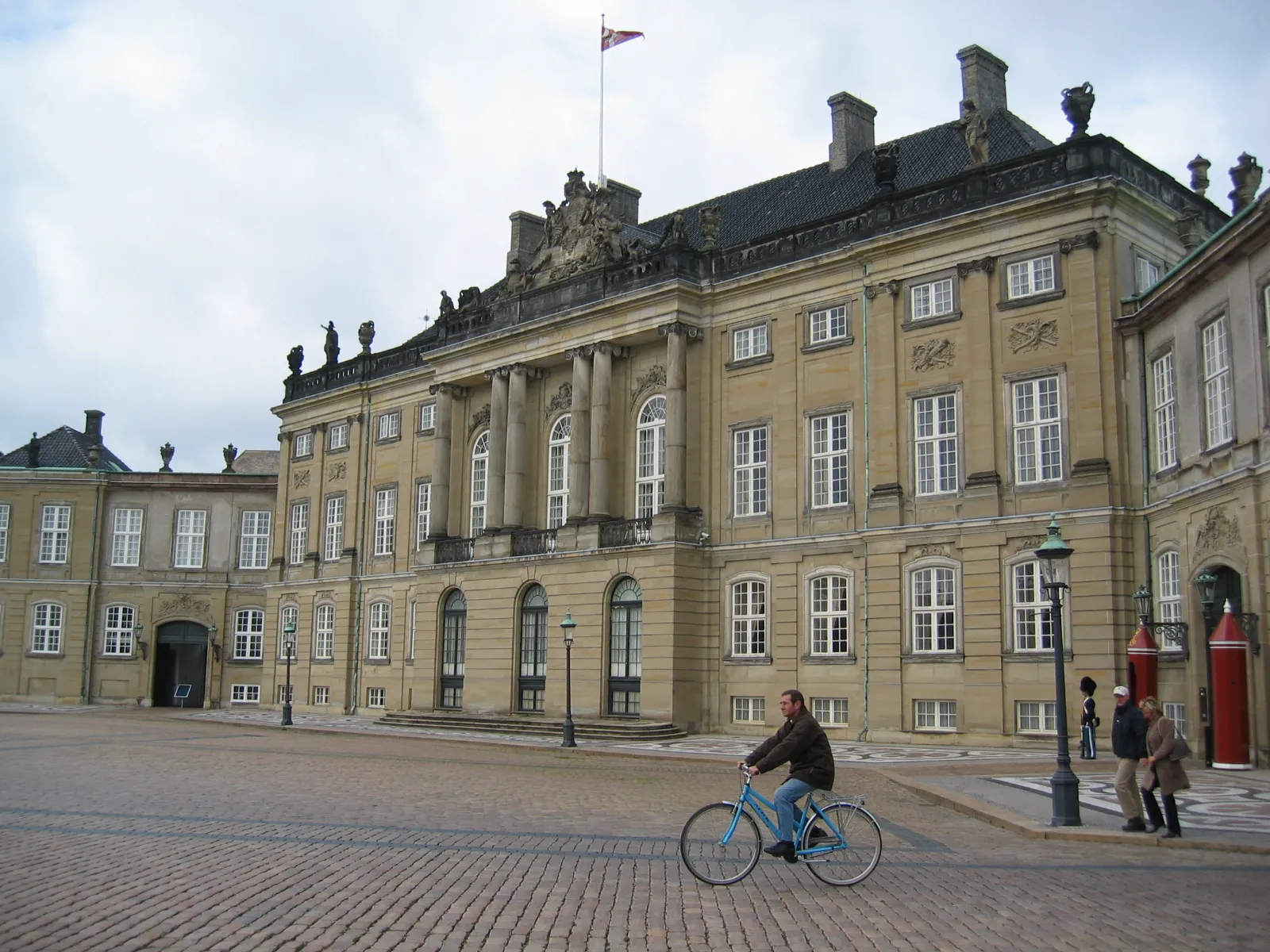 Photo showing: Christian VIII's Palace, one of the four Amalienborg mansions in Copenhagen, Denmark