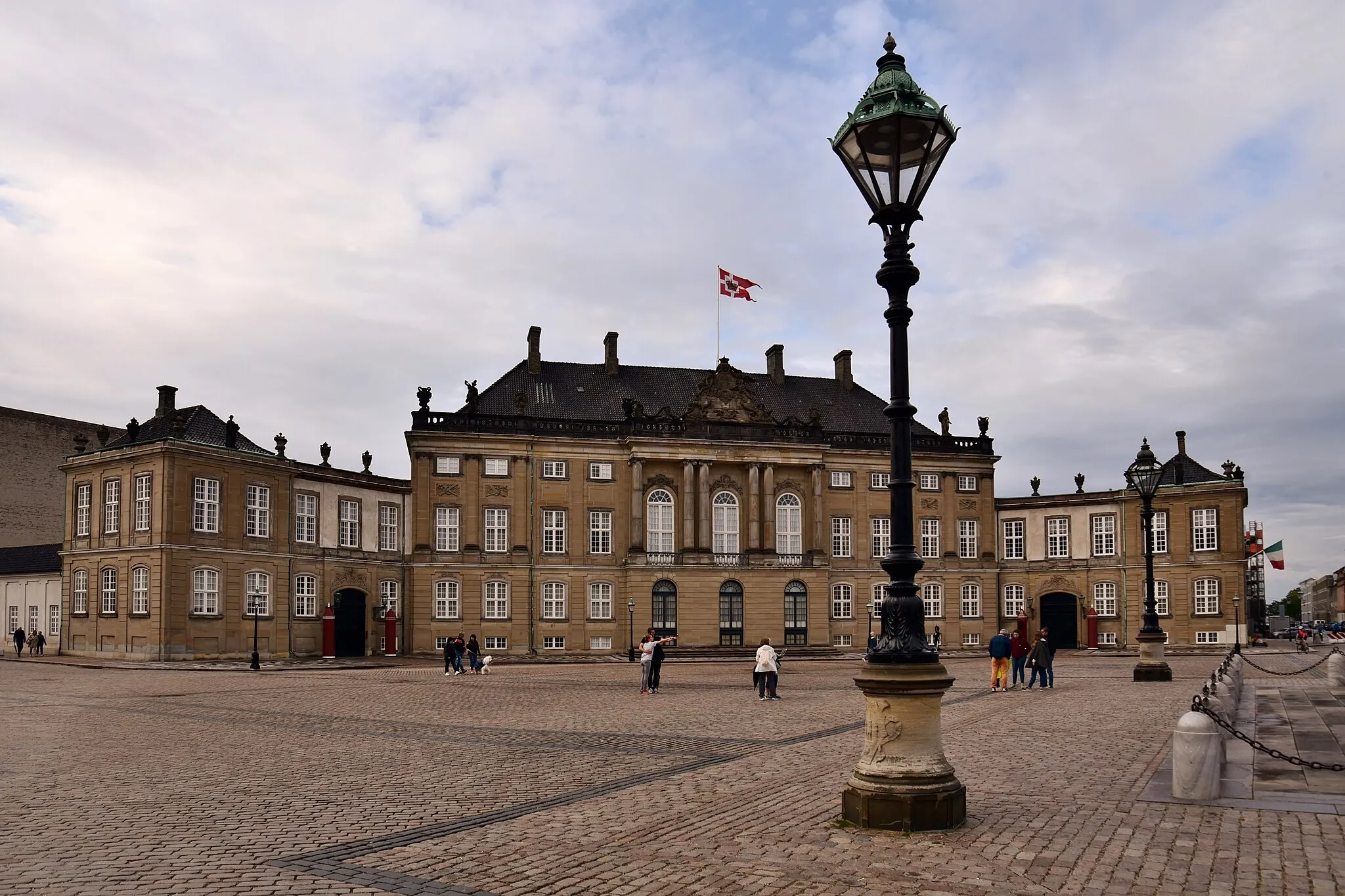 Photo showing: View of Christian VIII's Palæ, part of the Amalienborg Palace