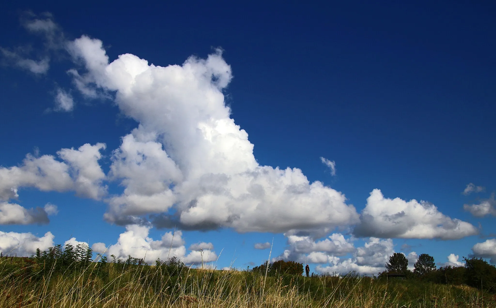 Photo showing: Greve. Himlen over Mosede fort.