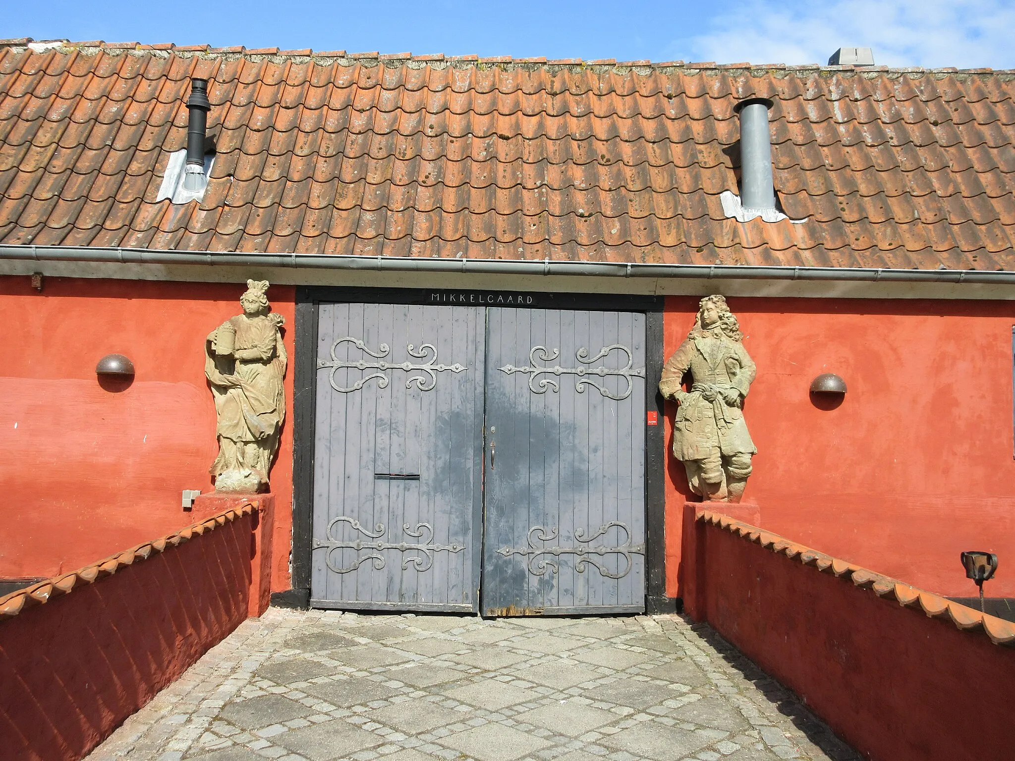 Photo showing: Mikkelgård in Mikkelborg Strandpark in Hørsholm, Denmark