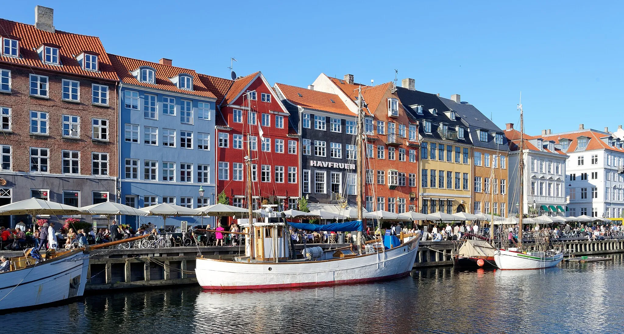Photo showing: Nyhavn, Copenhagen
