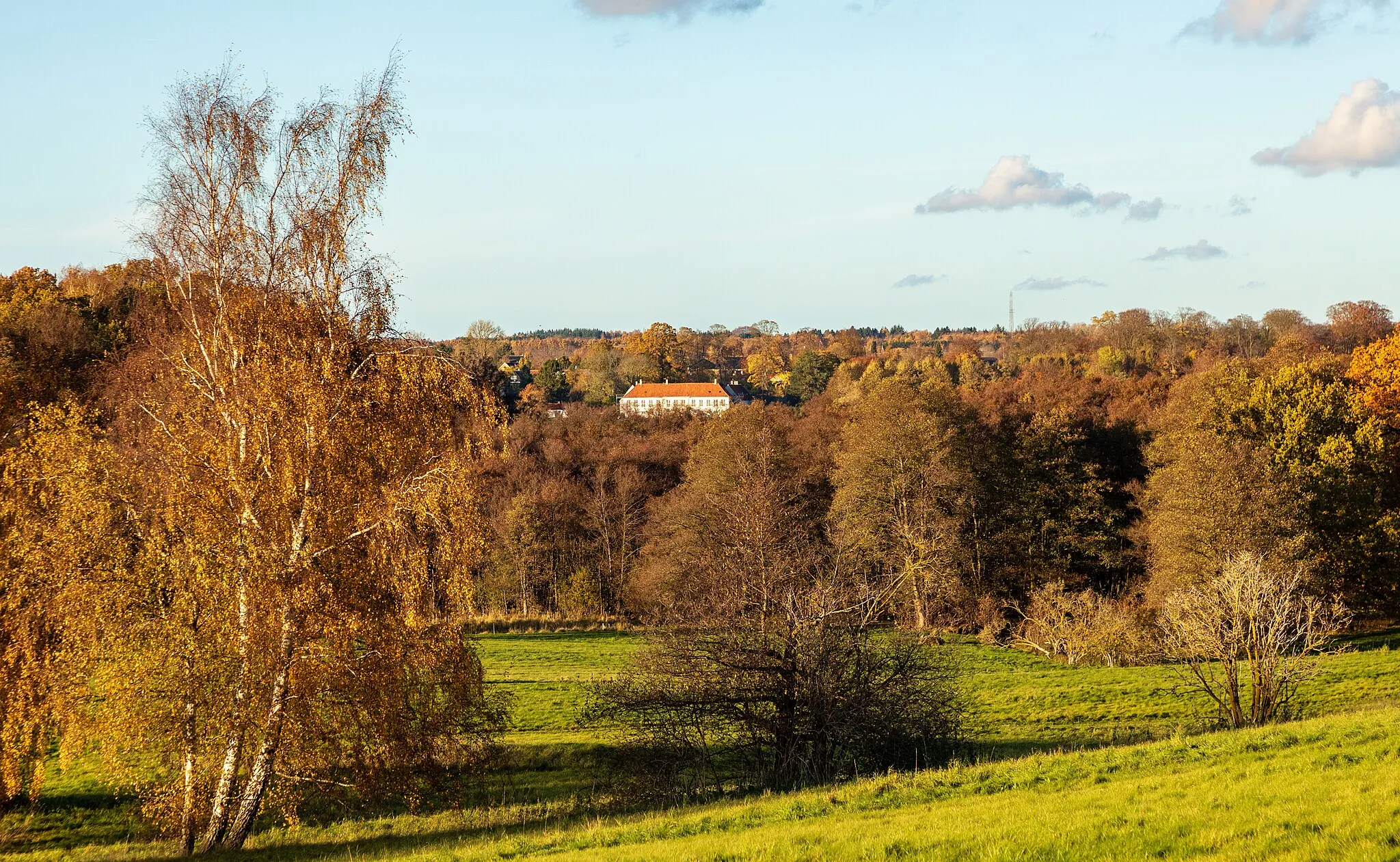 Photo showing: Landscape in Furesø Municipality, Denmark