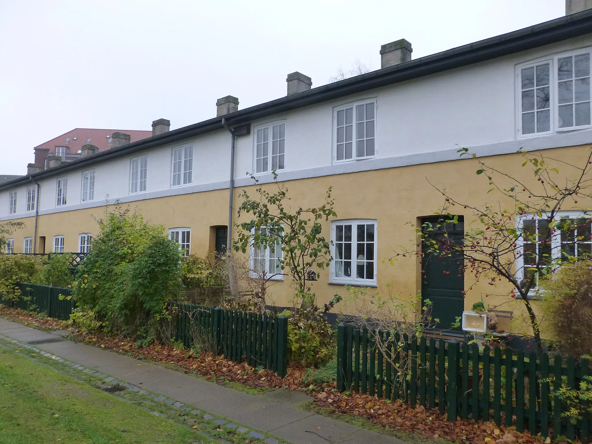 Photo showing: The area Brumleby in Østerbro in Copenhagen.