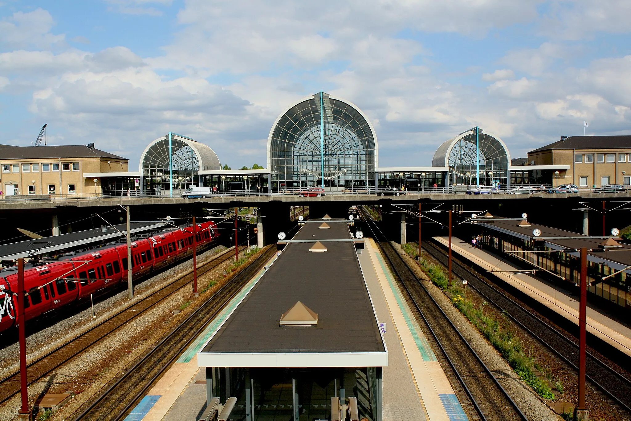 Photo showing: Høje Taastrup railway station, Denmark