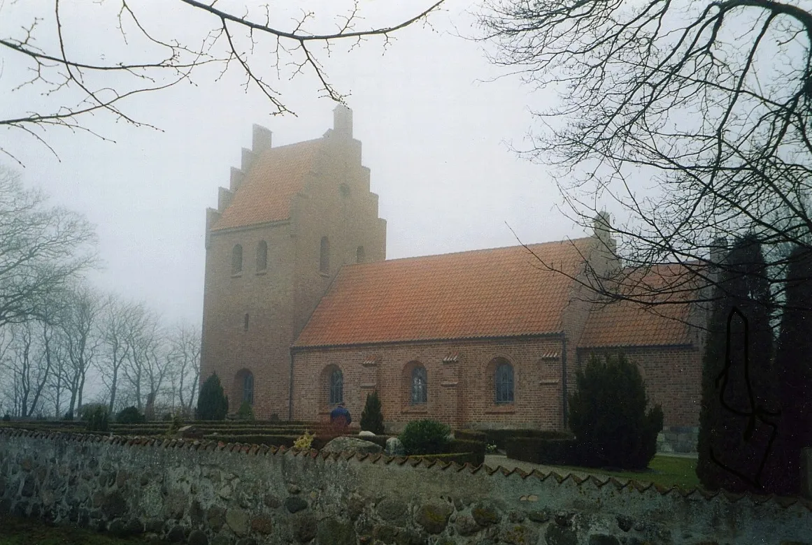 Photo showing: Reerslev Kirke, Høje-Taastrup Kommune