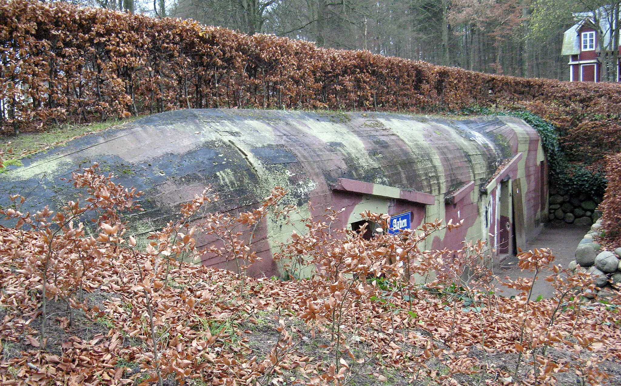 Photo showing: Silkeborg Bunker Museum ligger ved Silkeborg Bad, ved Ørnsø i den sydvestlige ende af Silkeborg;