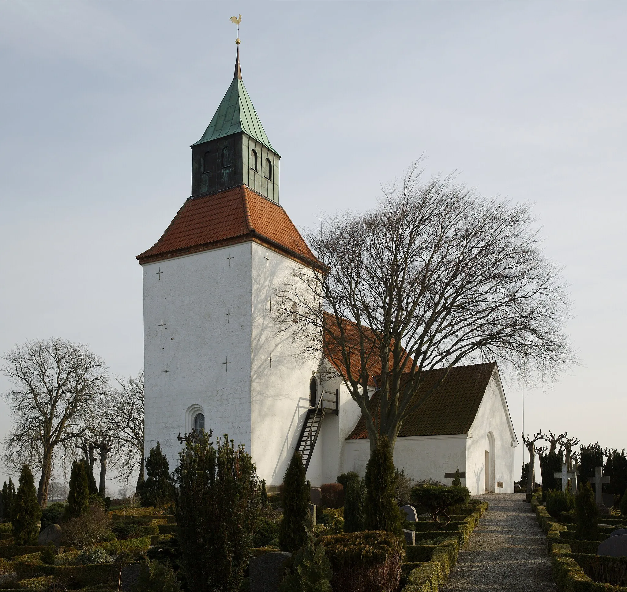Photo showing: Tiset Church